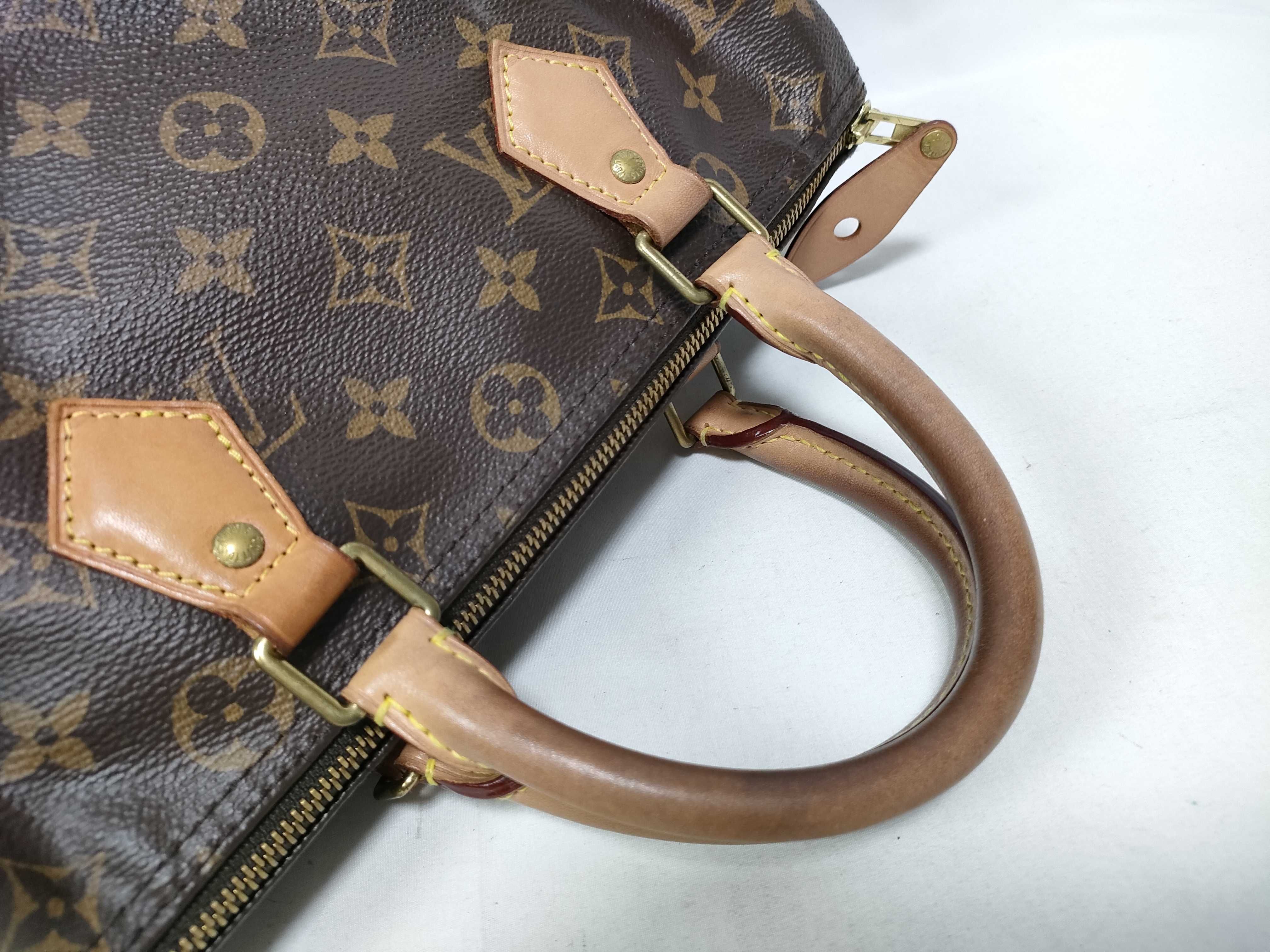 Monogram LV Speedy 30 Monogram MB0230 Cadena Handbag — view 11