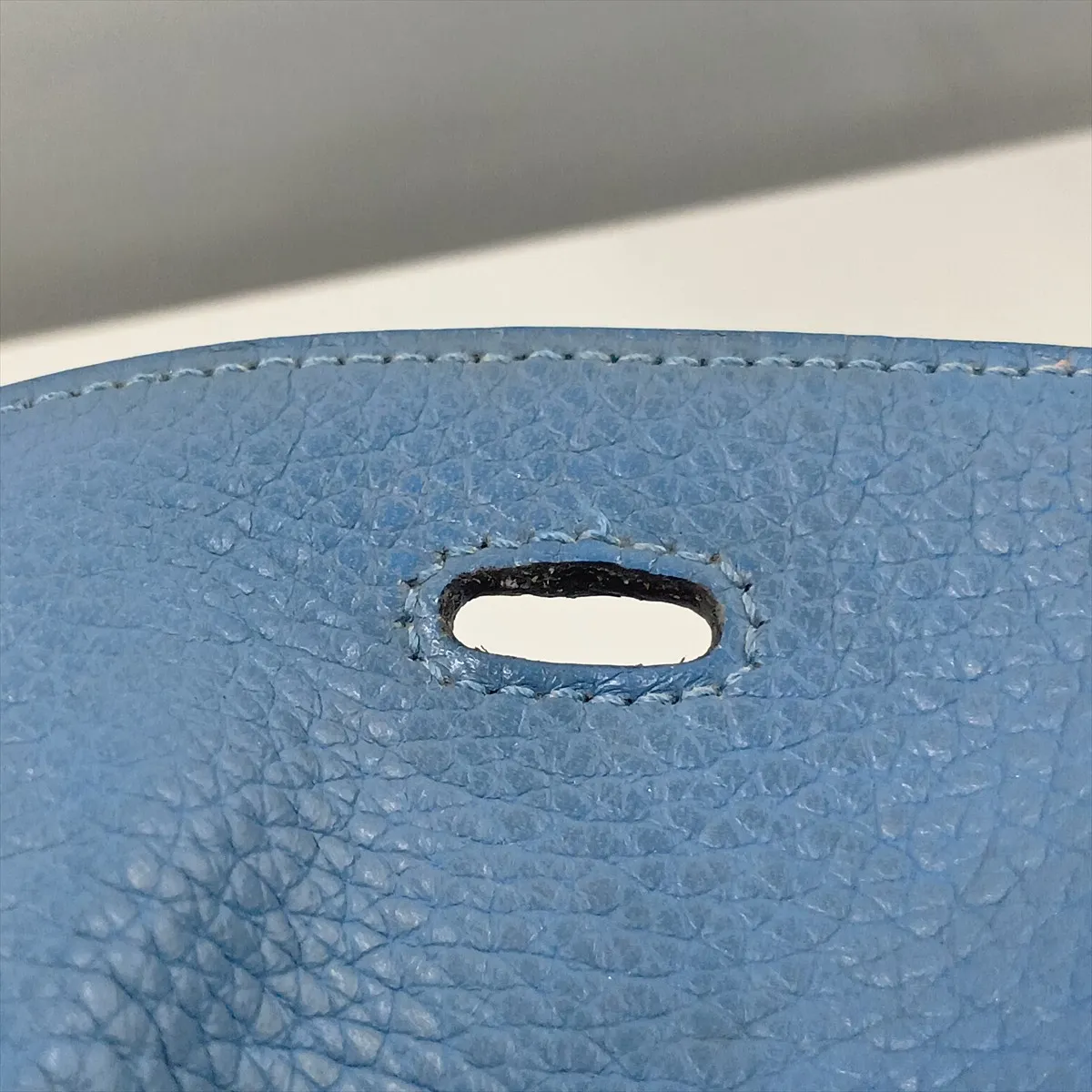 [Individually packaged] Hermes Lindy 26 Taurillon Clemence Blue Paradise Silver Hardware T: 2015 — view 12