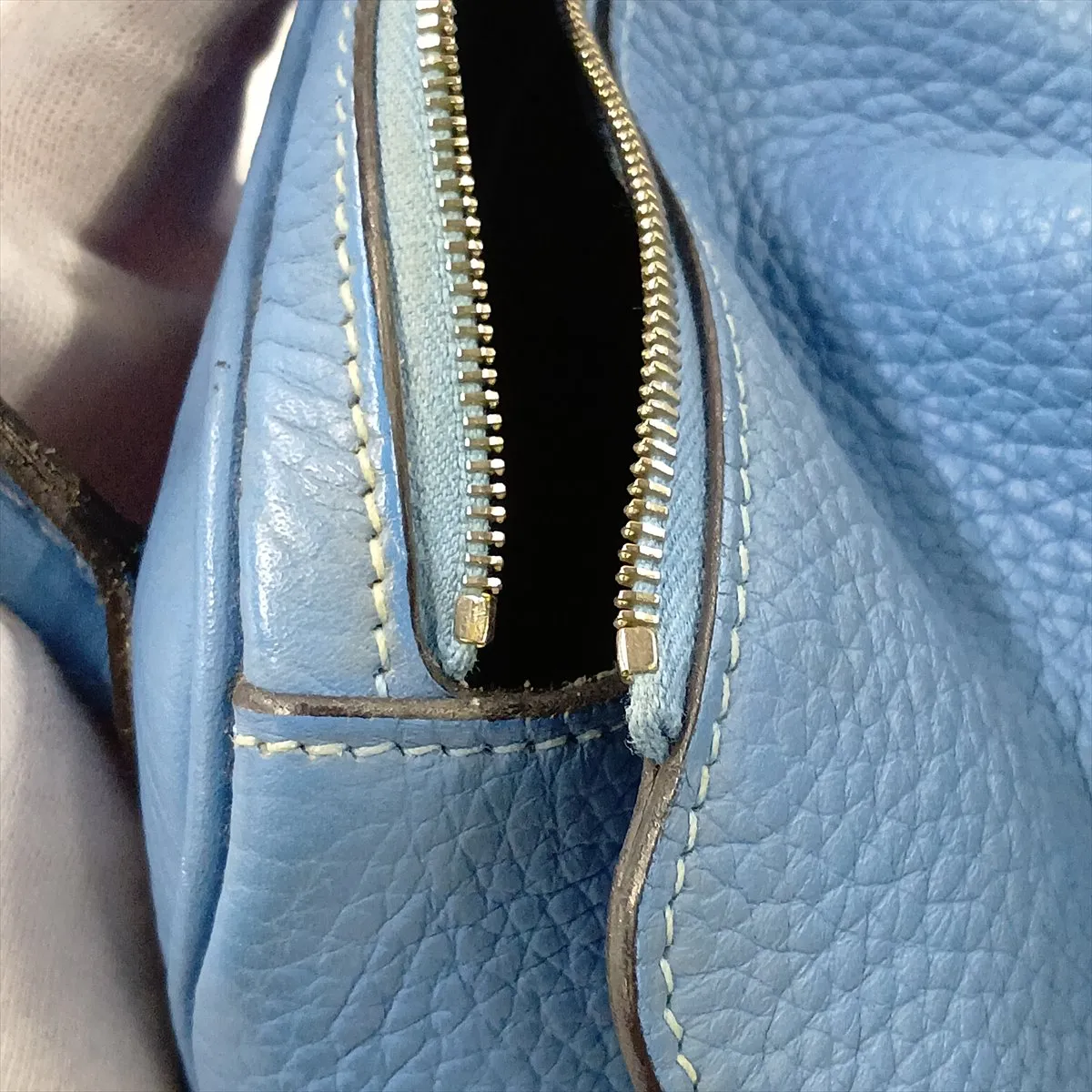 [Individually packaged] Hermes Lindy 26 Taurillon Clemence Blue Paradise Silver Hardware T: 2015 — view 15