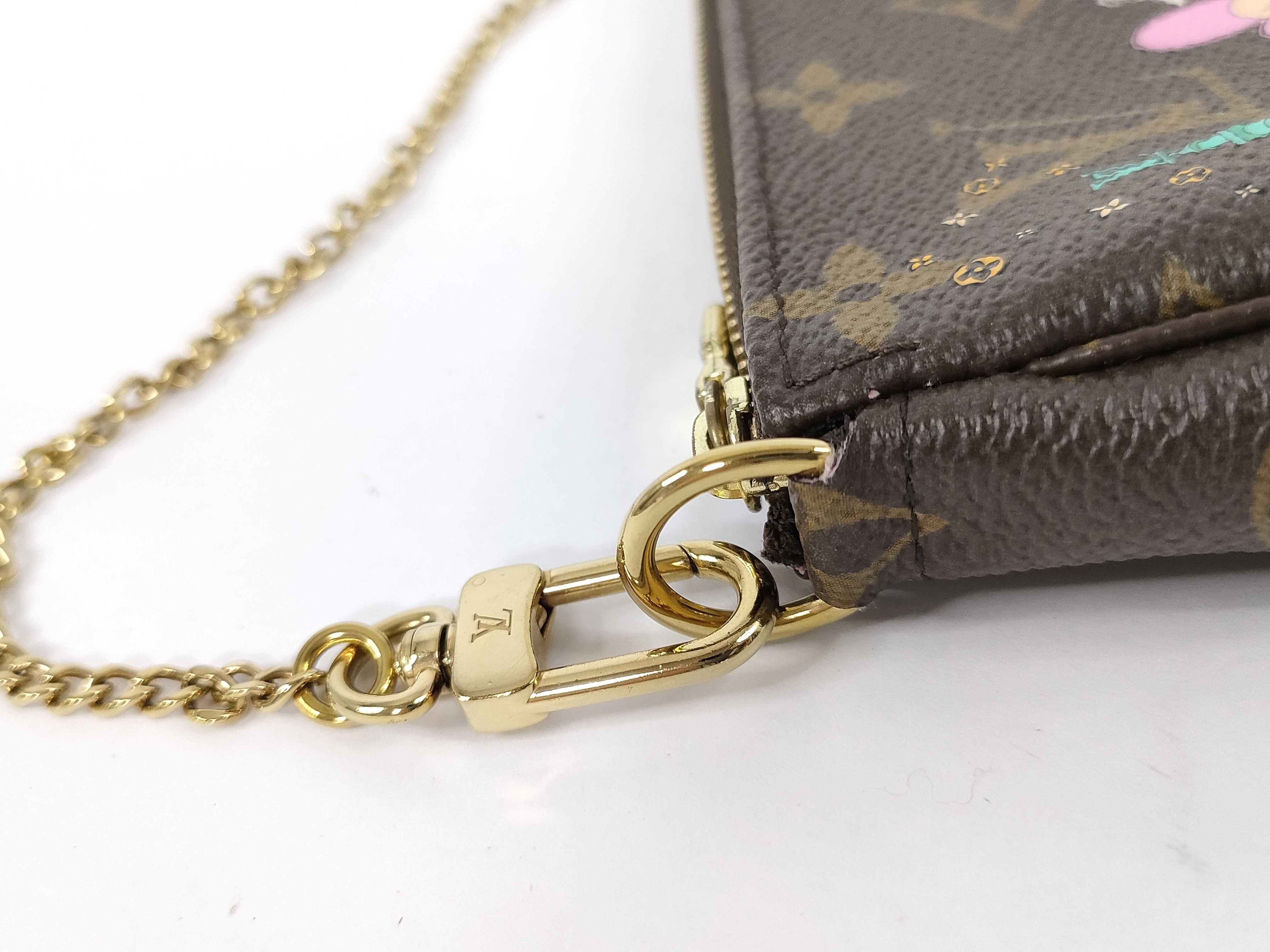 Monogram Louis Vuitton Vivienne Mini Pochette Accessoires M81760 Pouch — view 5