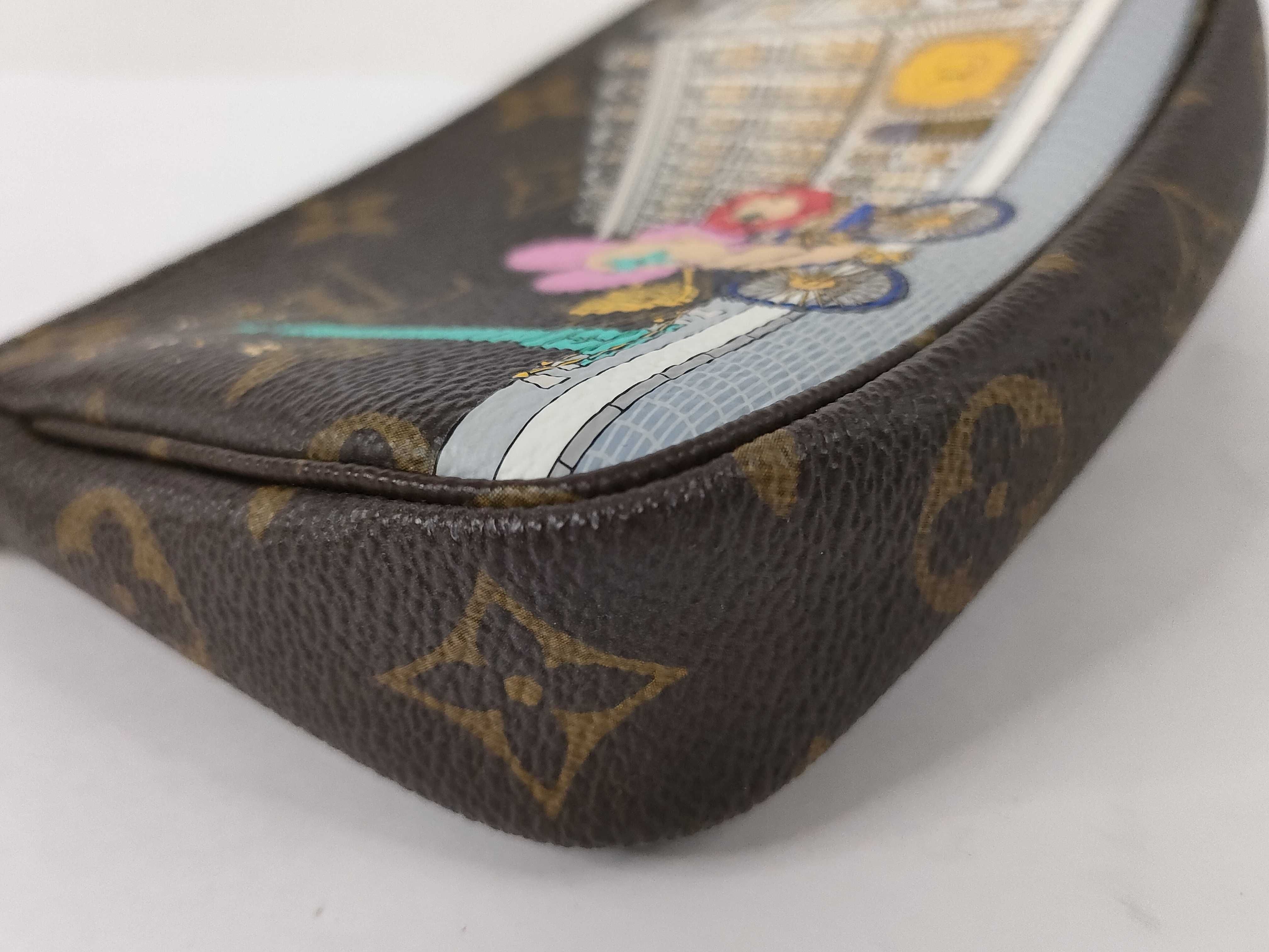 Monogram Louis Vuitton Vivienne Mini Pochette Accessoires M81760 Pouch — view 6