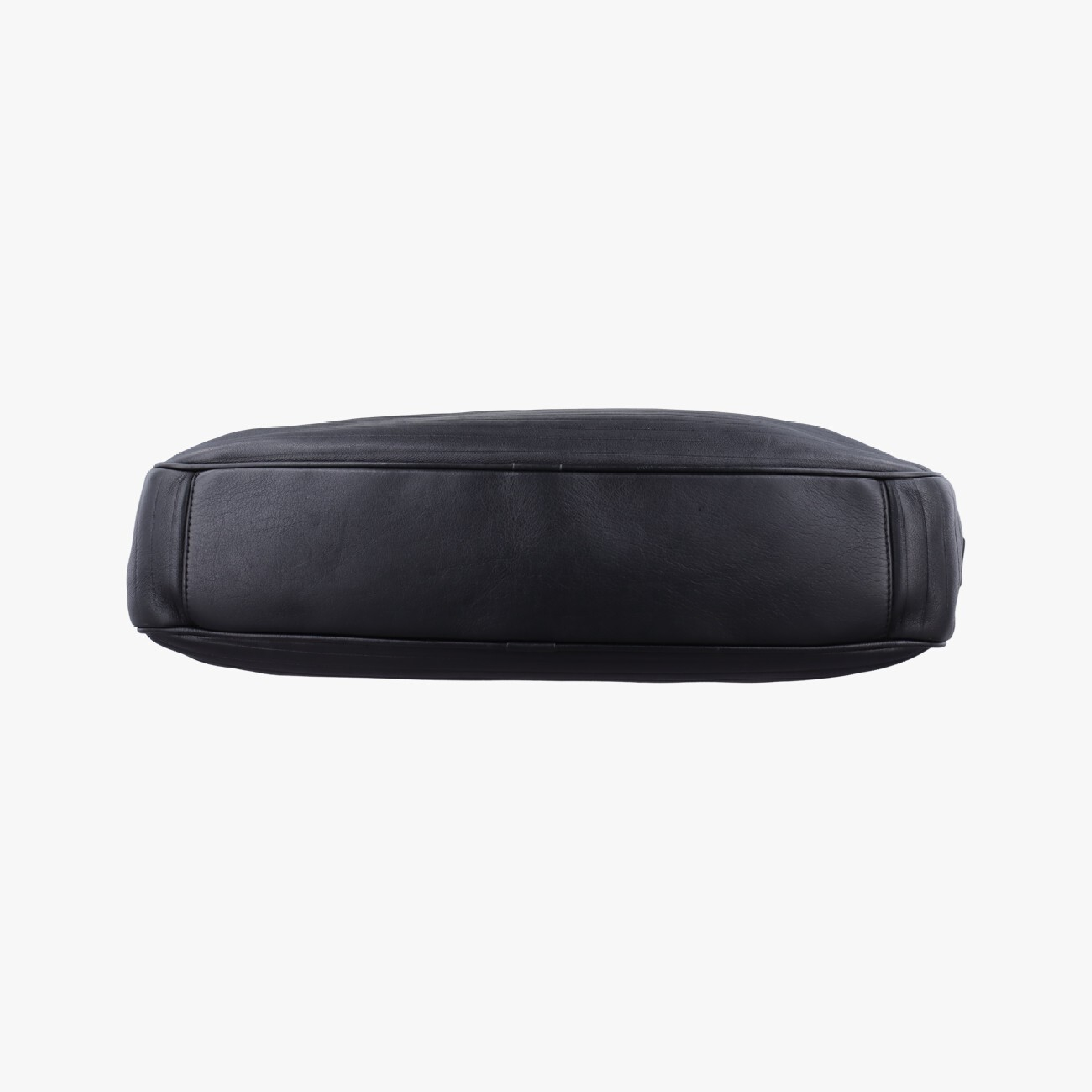 Classic Business Black Leather Shoulder Bag 03-BO-0152 — view 3