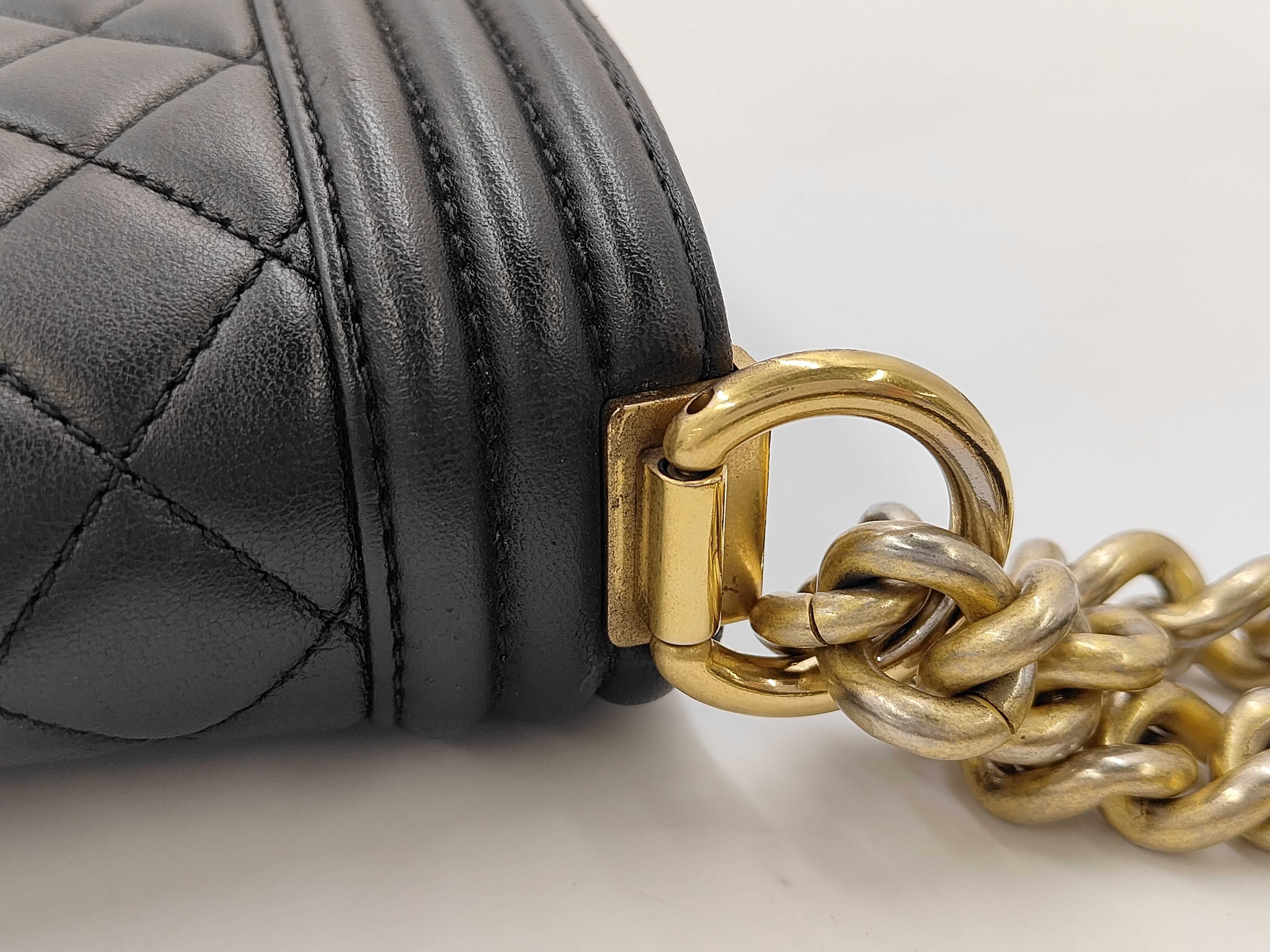 Boy Chanel Chain Shoulder Bag — view 5