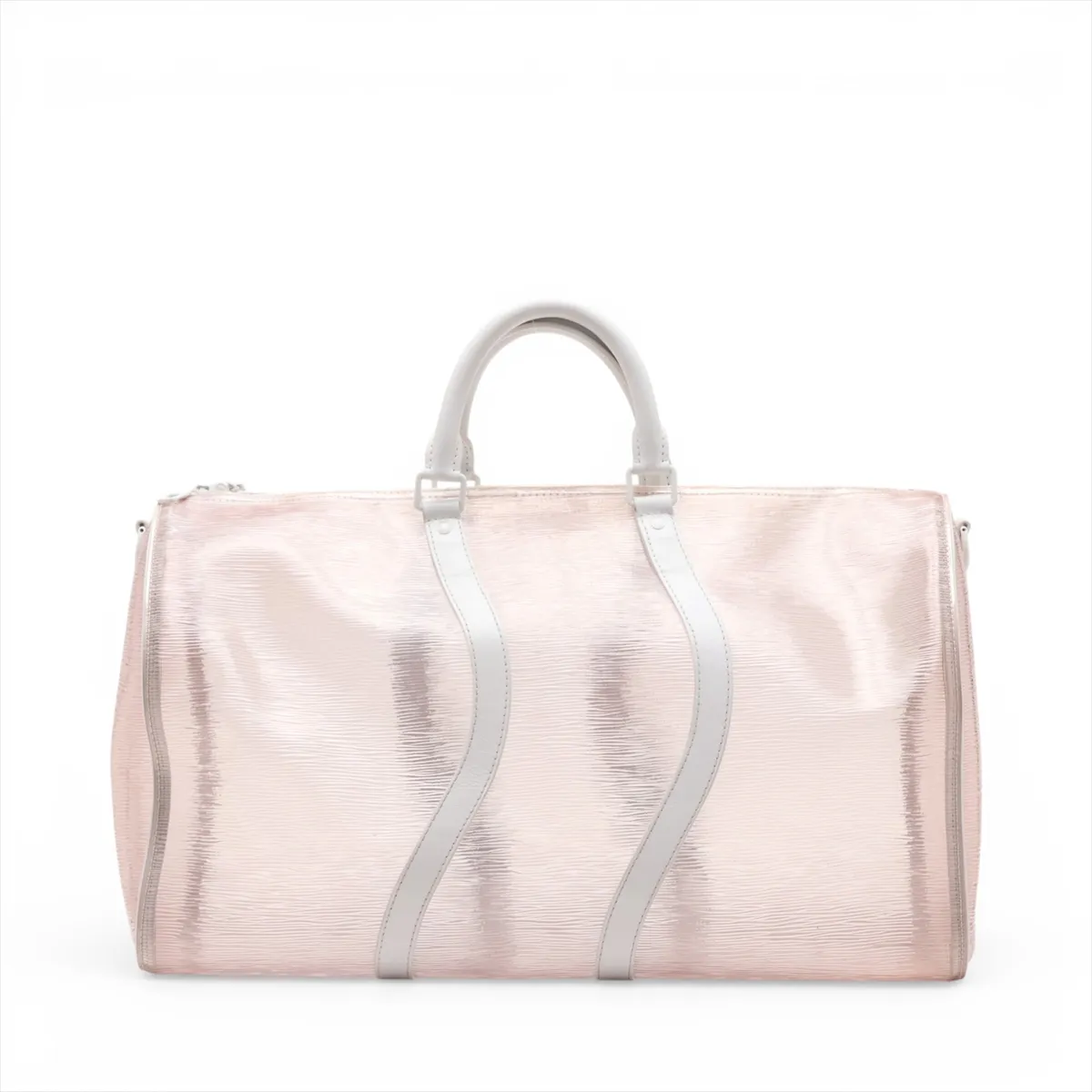 Epi Plage Keepall Bandoulière 50 M55814 MB4129 Clear x White — view 2