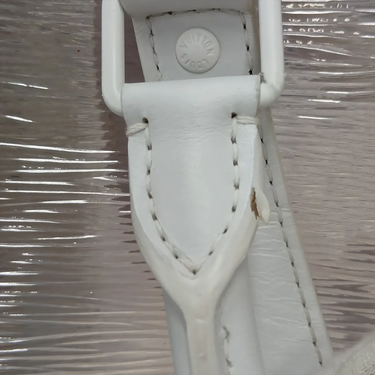 Epi Plage Keepall Bandoulière 50 M55814 MB4129 Clear x White — view 11