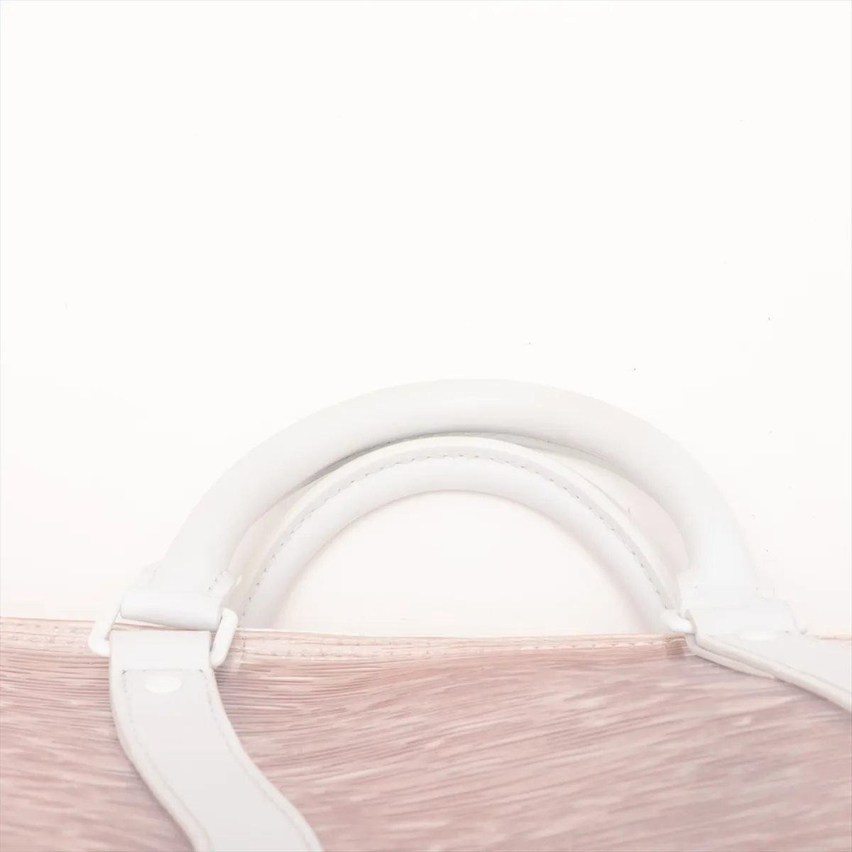 Epi Plage Keepall Bandoulière 50 M55814 MB4129 Clear x White — view 6