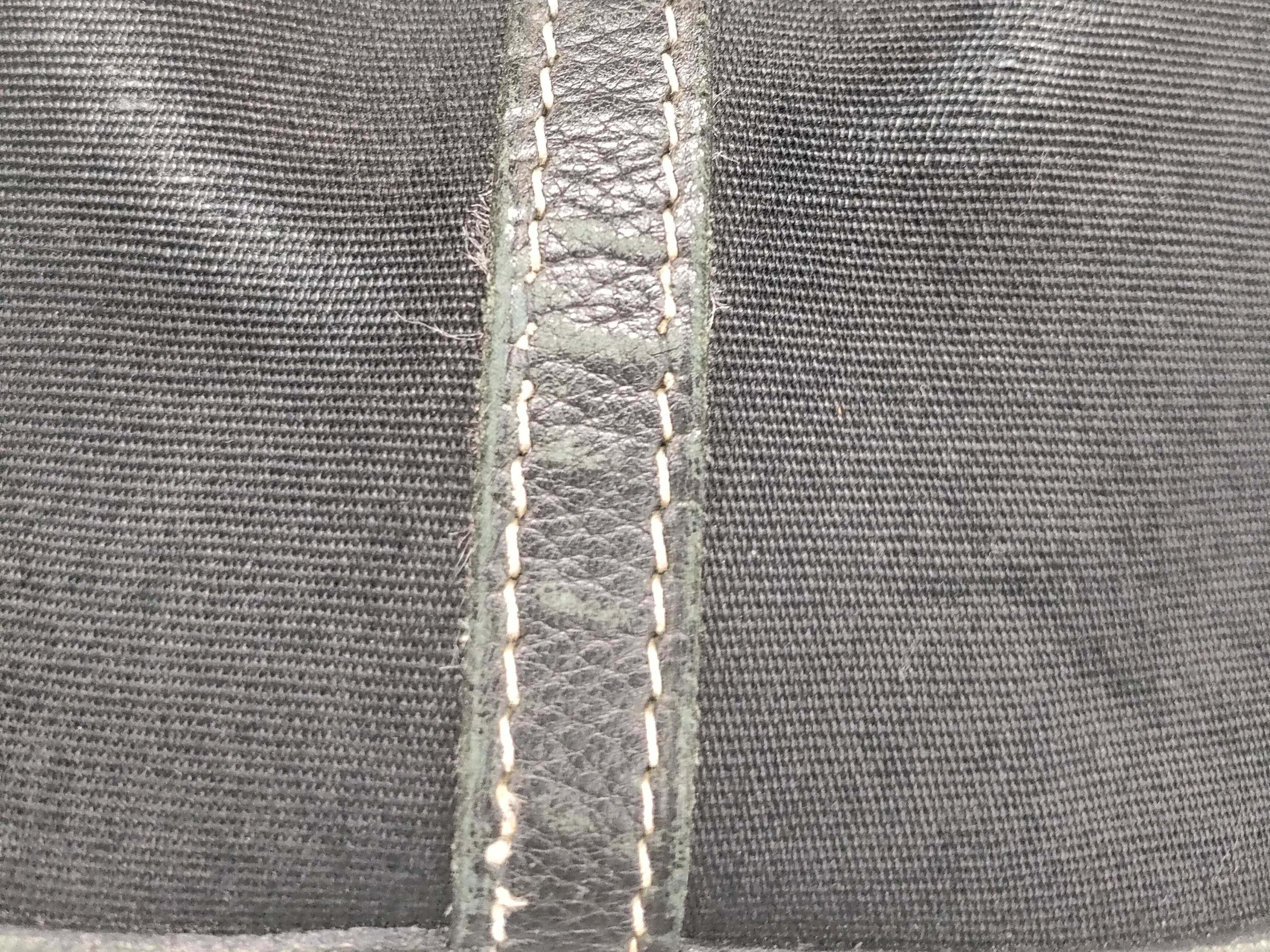 Garden Party TPM Toile Officier Leather Tote Bag — view 14