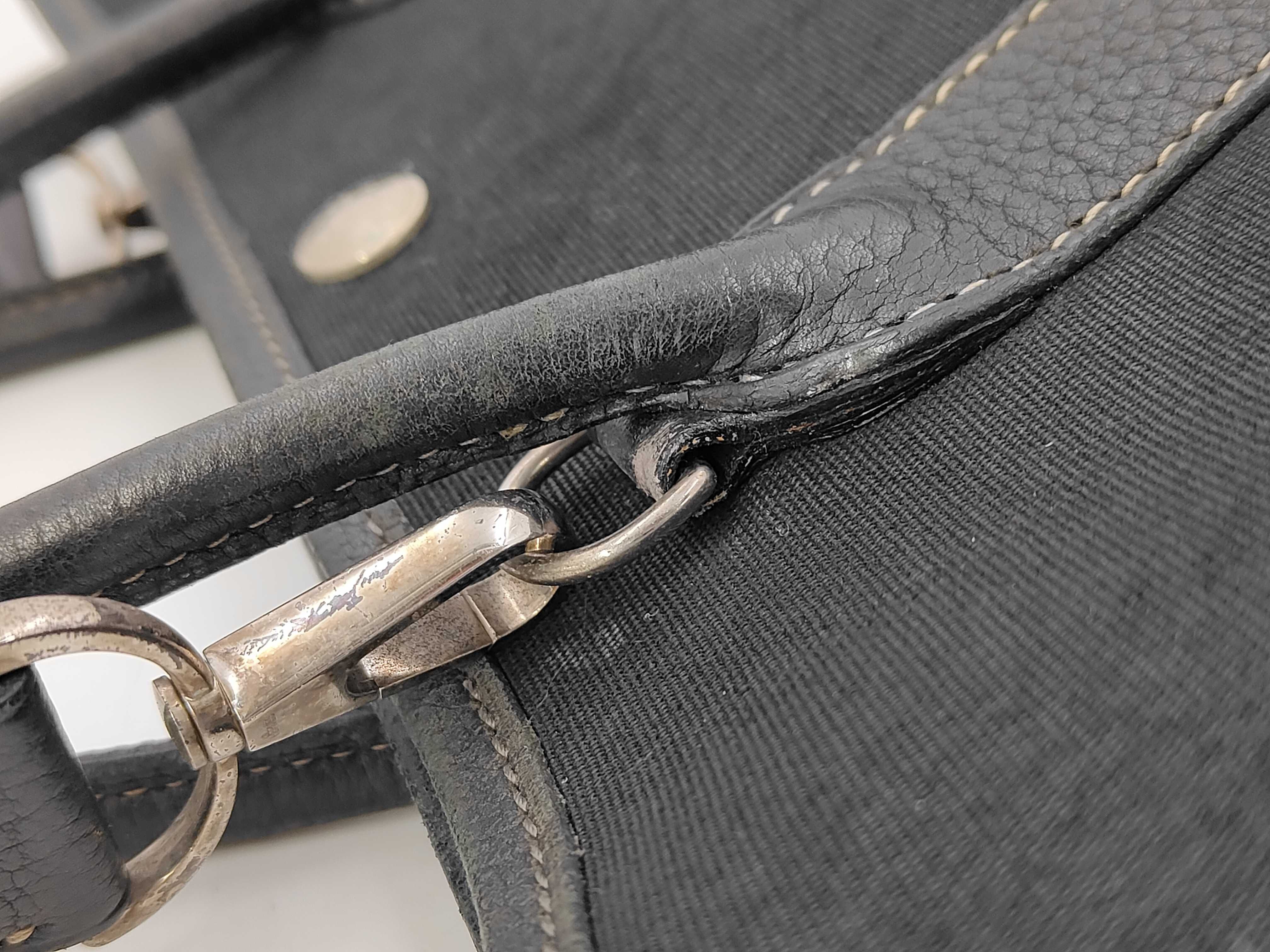 Garden Party TPM Toile Officier Leather Tote Bag — view 5