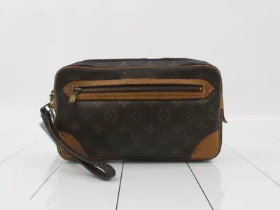 Clutch bag, Marly Dragonne, Monogram leather