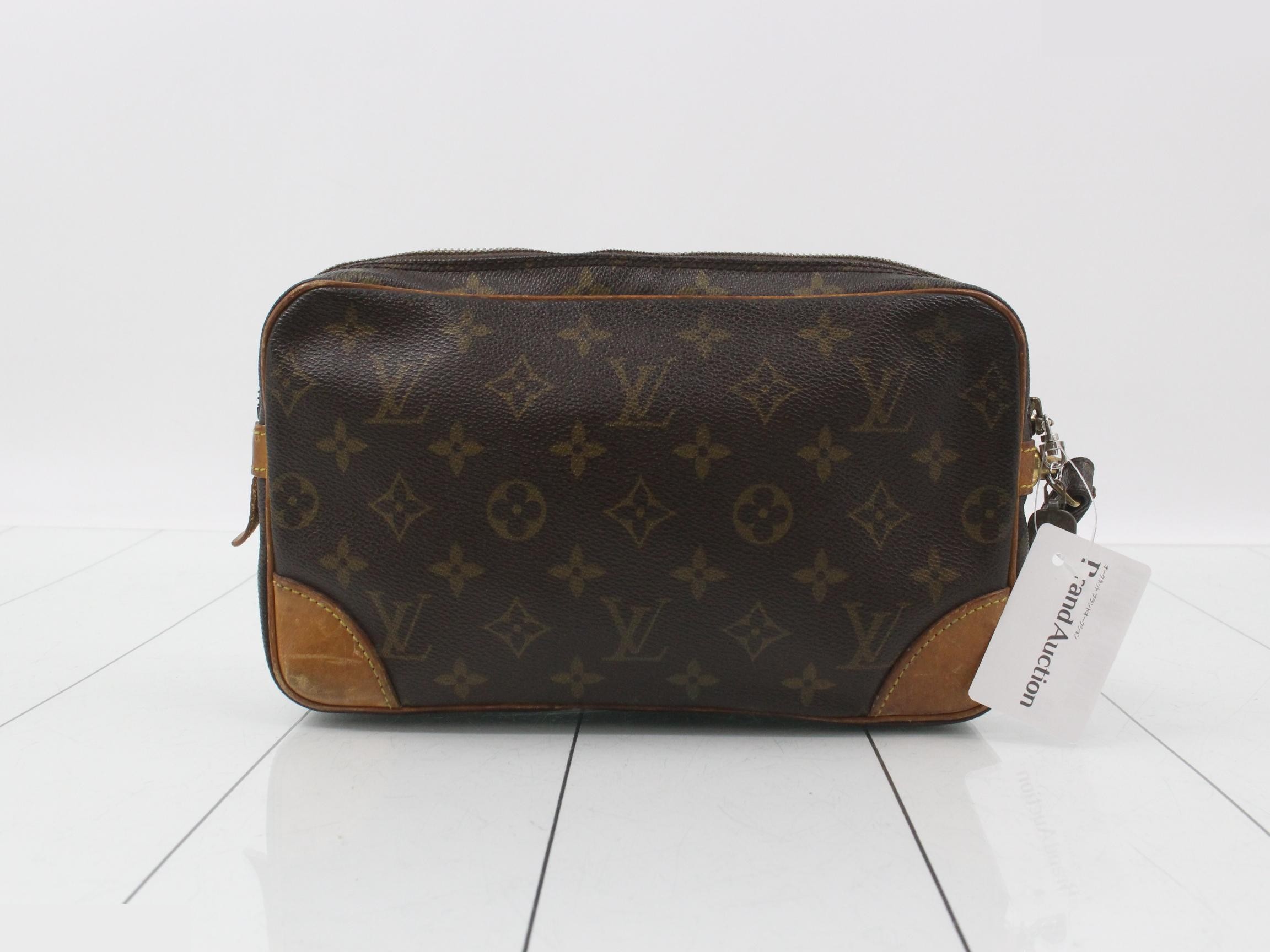 Clutch bag, Marly Dragonne, Monogram leather — view 2