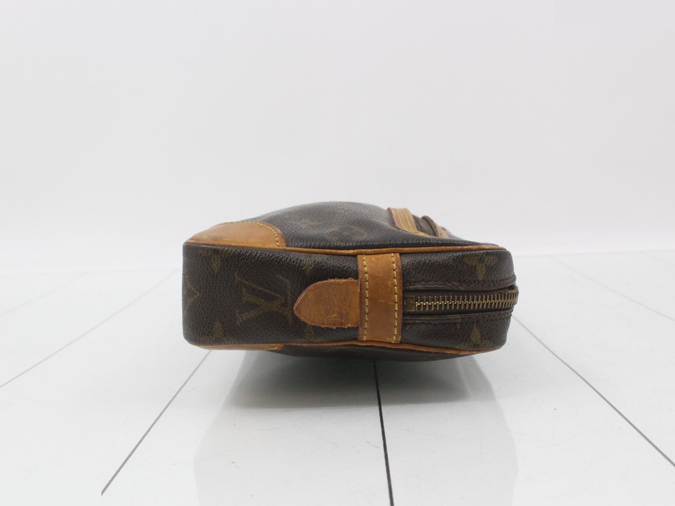 Clutch bag, Marly Dragonne, Monogram leather — view 3