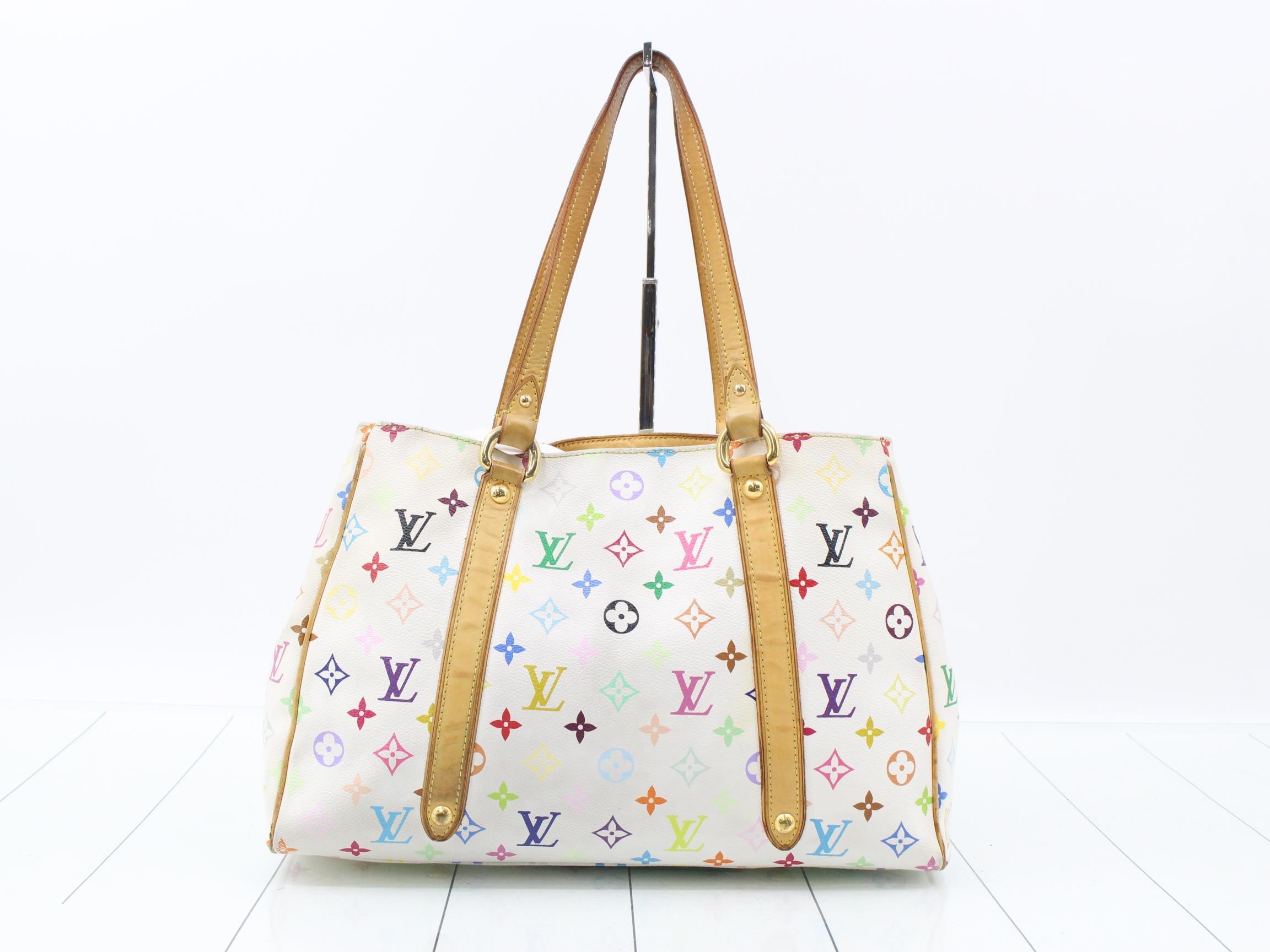 Monogram Multicolor Aurelia MM Blanc Shoulder Bag — view 2