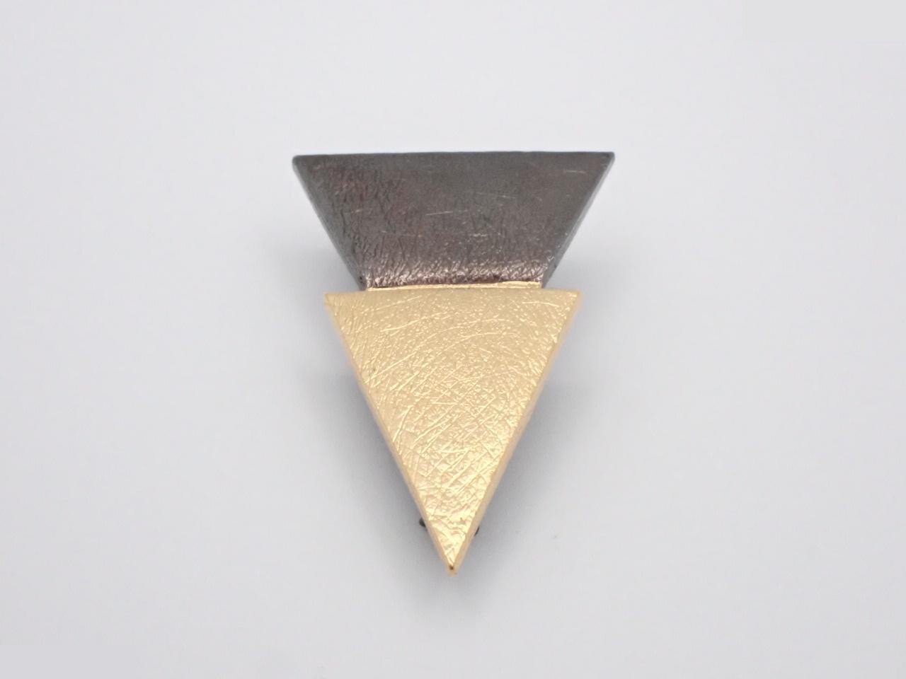 Triangle brooch