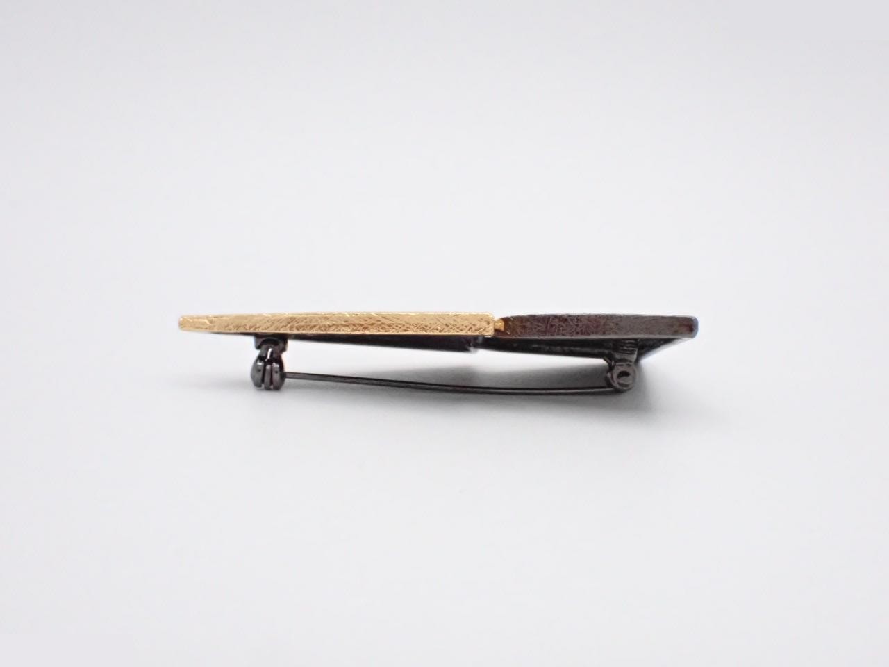 Triangle brooch — view 3