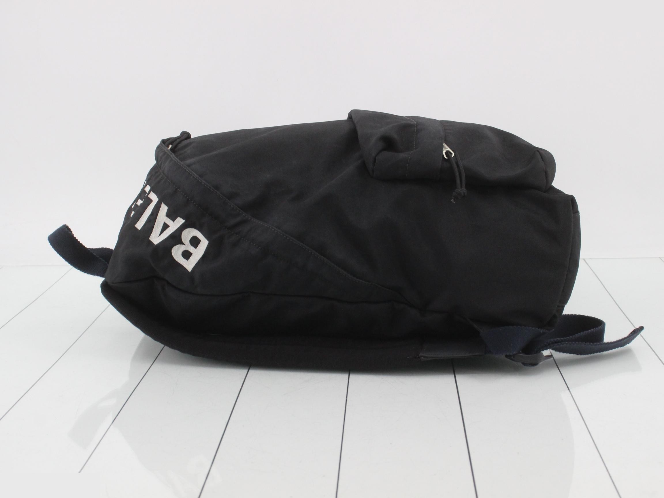 Wheel Backpack, Nylon, Rucksack, Black — view 4