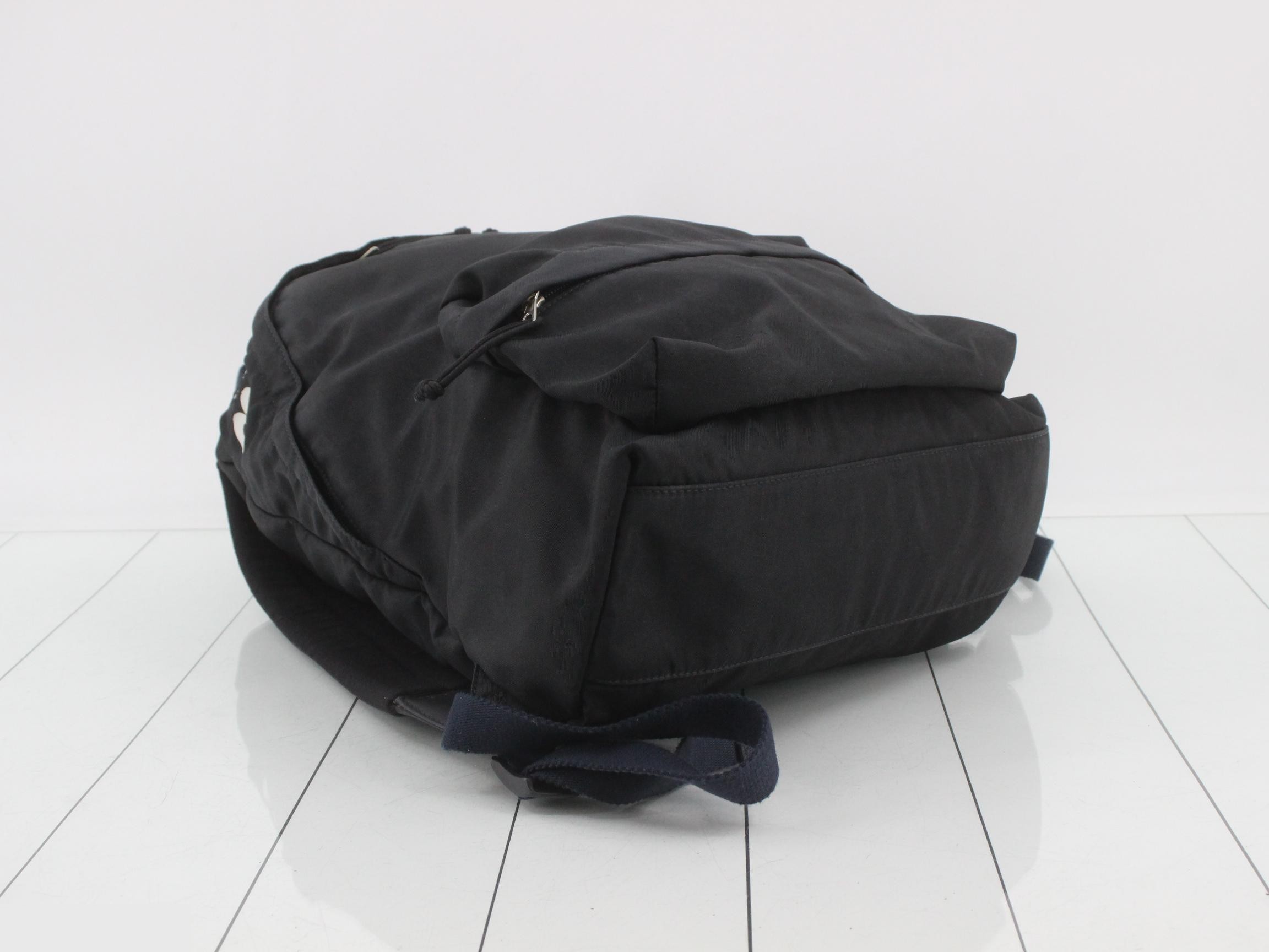Wheel Backpack, Nylon, Rucksack, Black — view 5