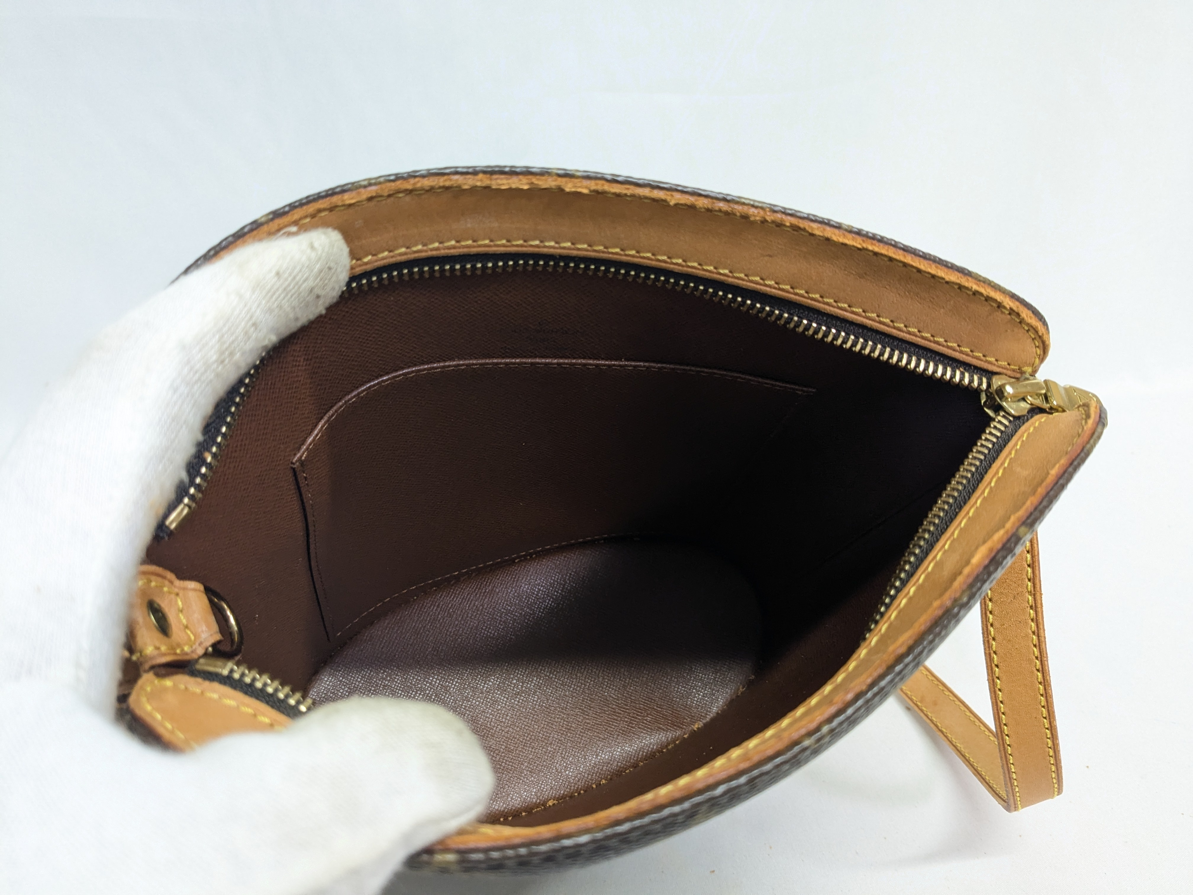 LV Monogram Druot Shoulder Bag — view 7