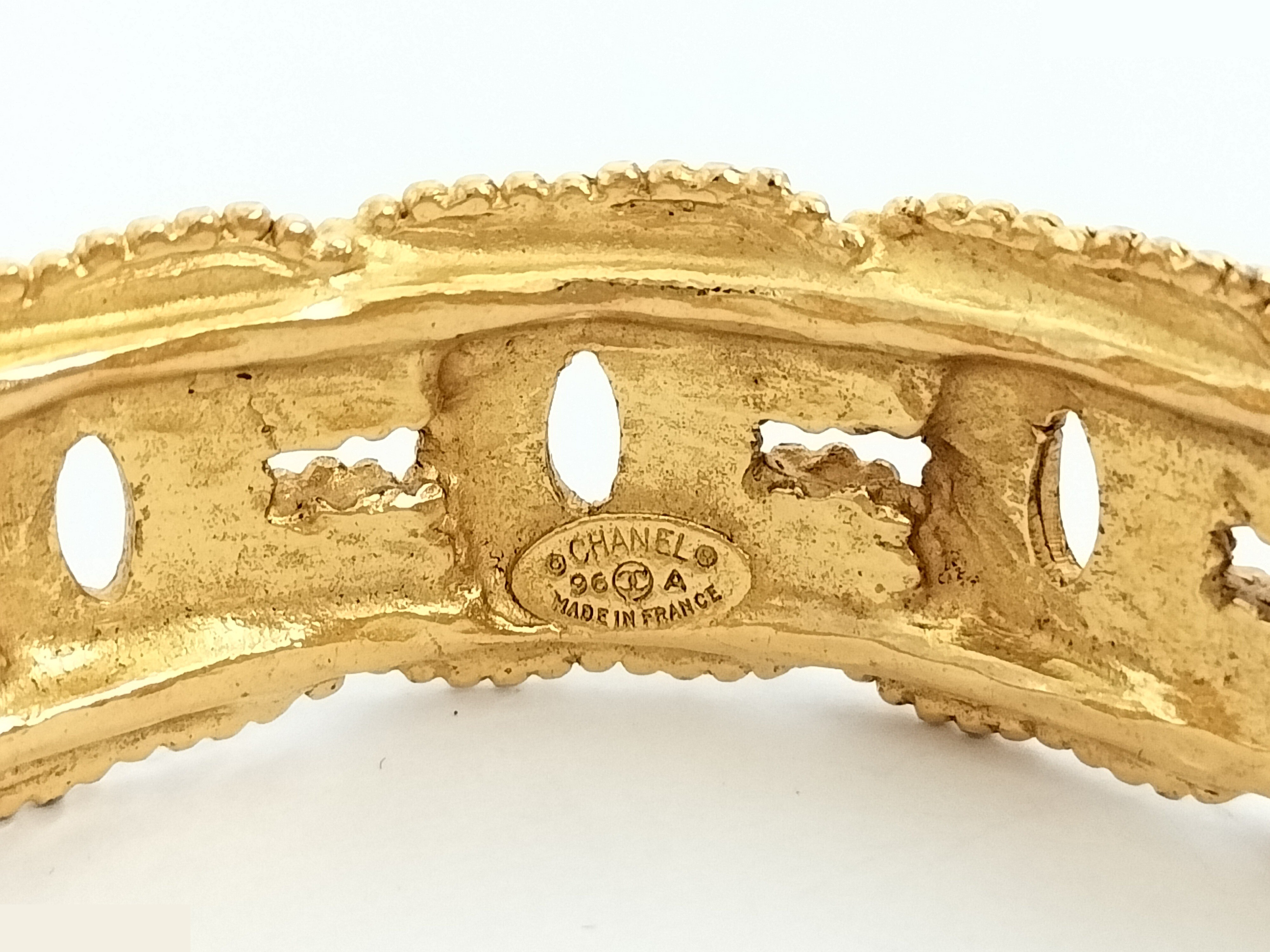 Coco Gold Bangle - Wrist circumference approximately 19cm — view 3
