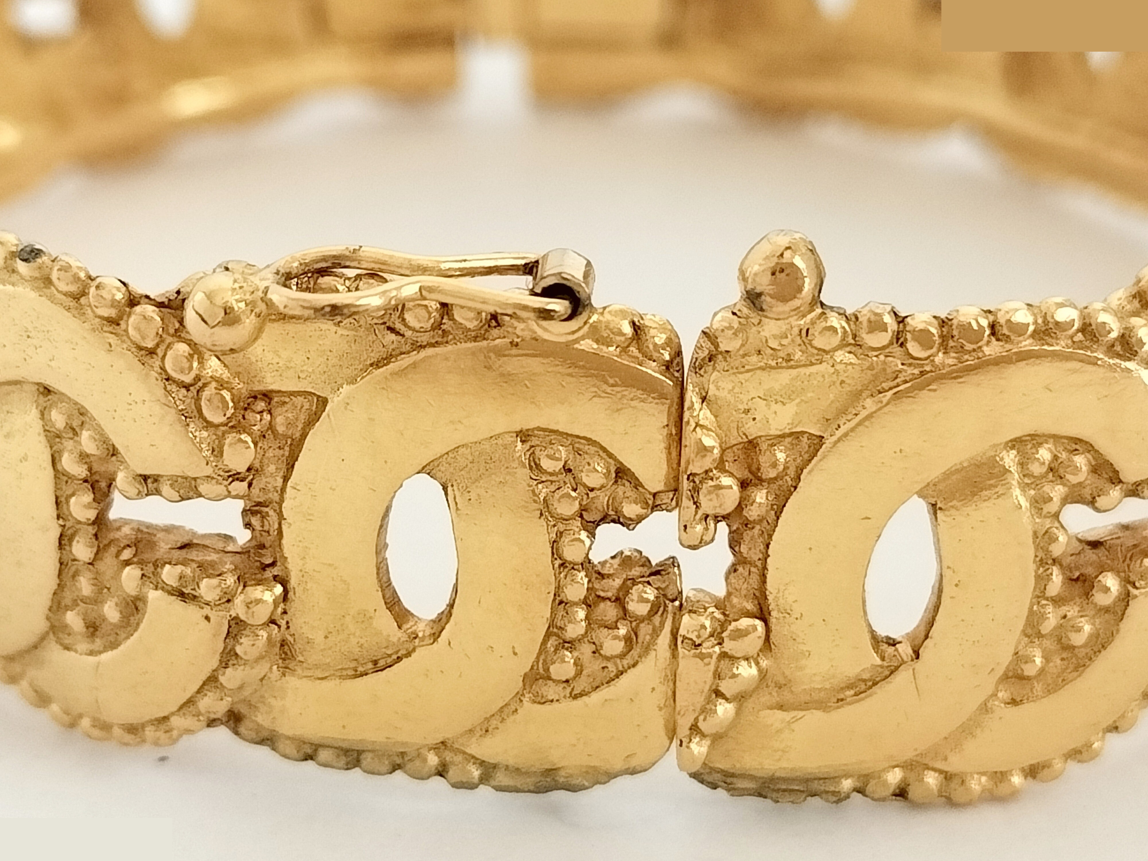 Coco Gold Bangle - Wrist circumference approximately 19cm — view 4