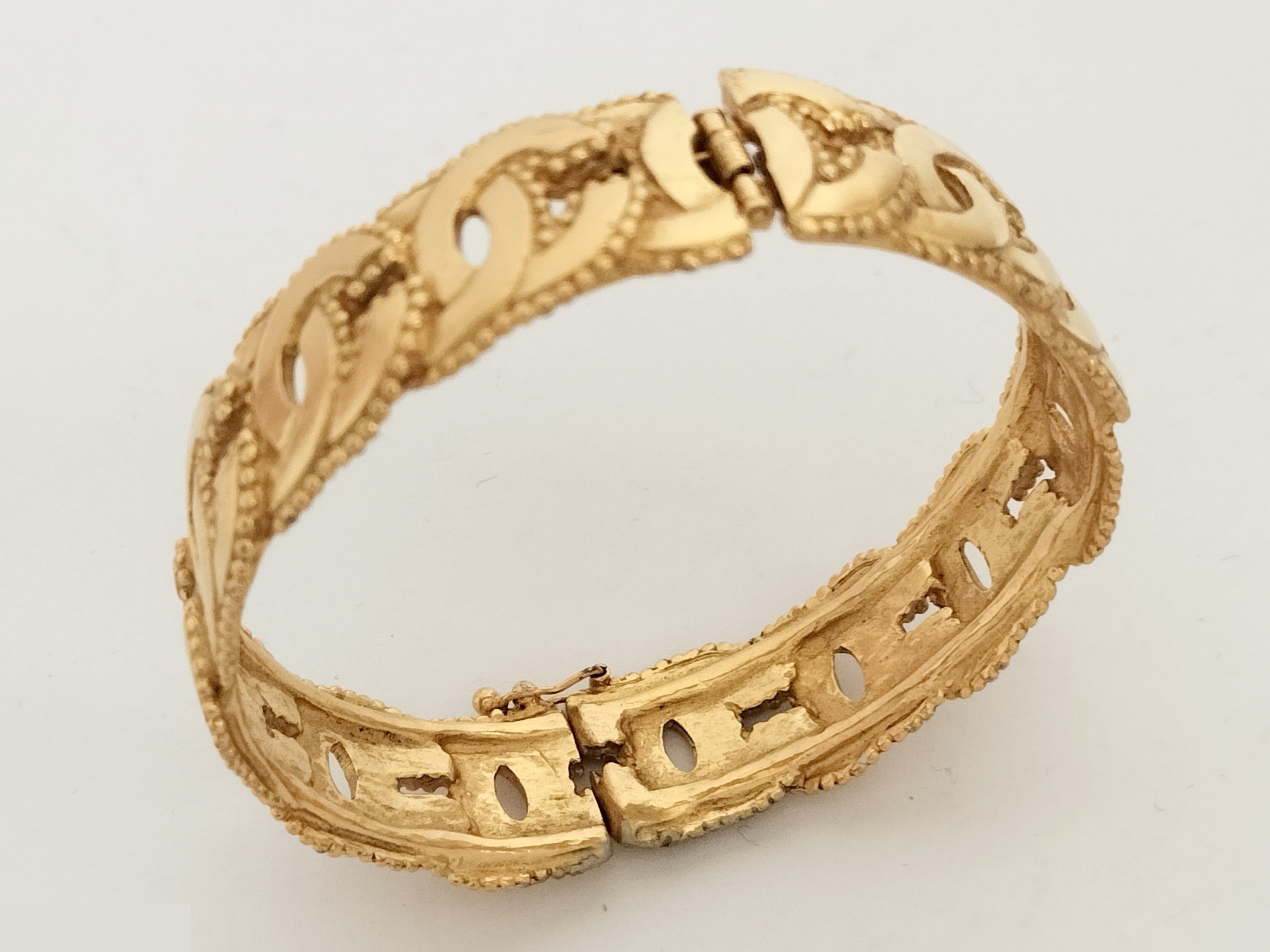 Coco Gold Bangle - Wrist circumference approximately 19cm — view 6