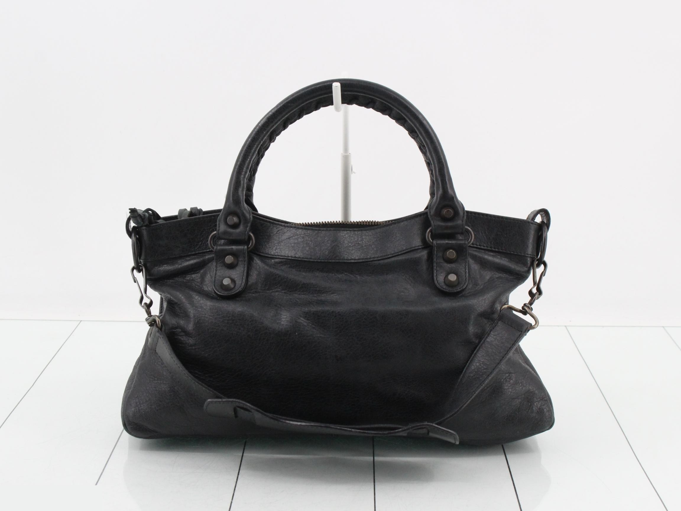 Leather 2-Way Shoulder/Handbag — view 2