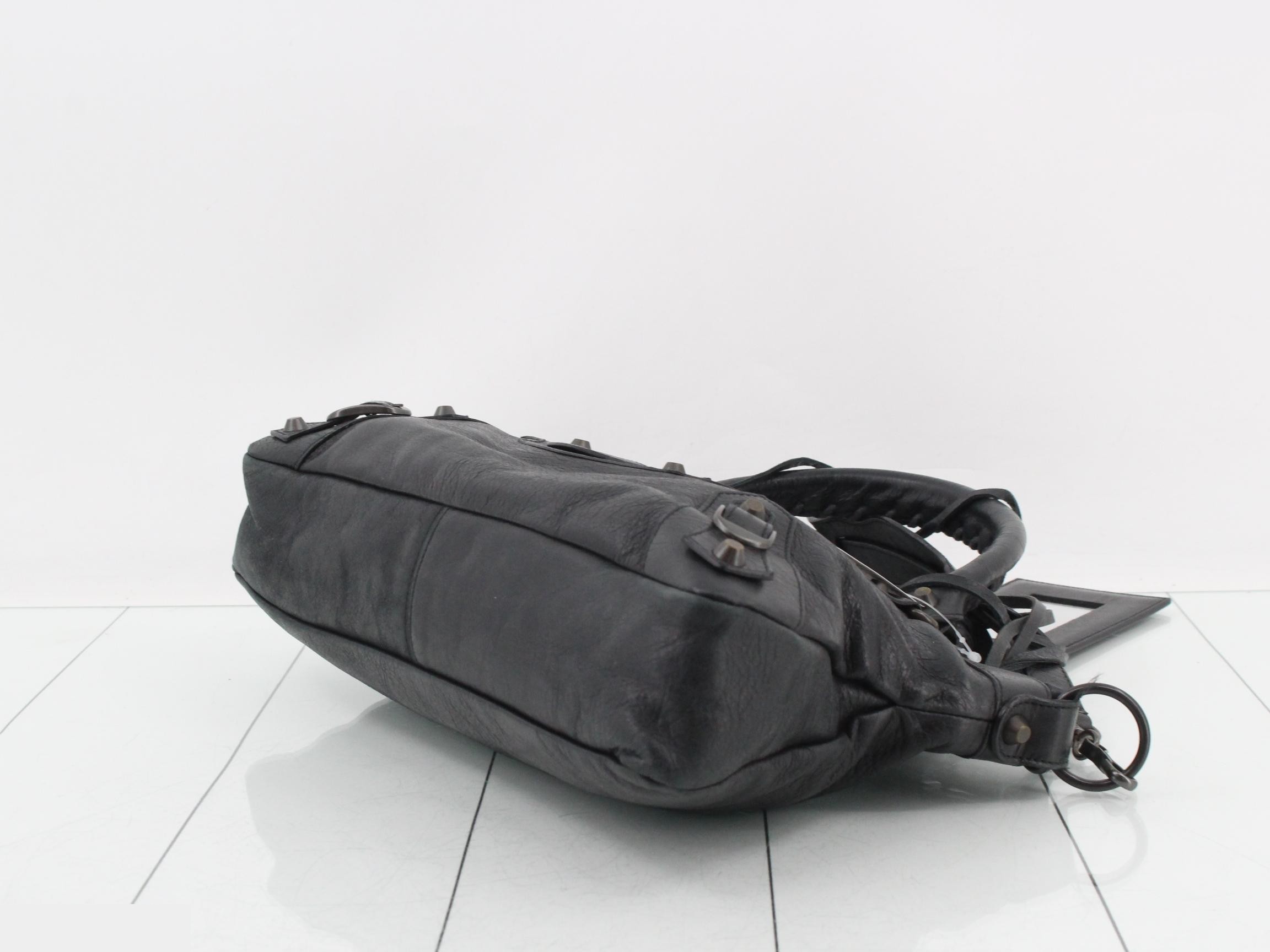 Leather 2-Way Shoulder/Handbag — view 6
