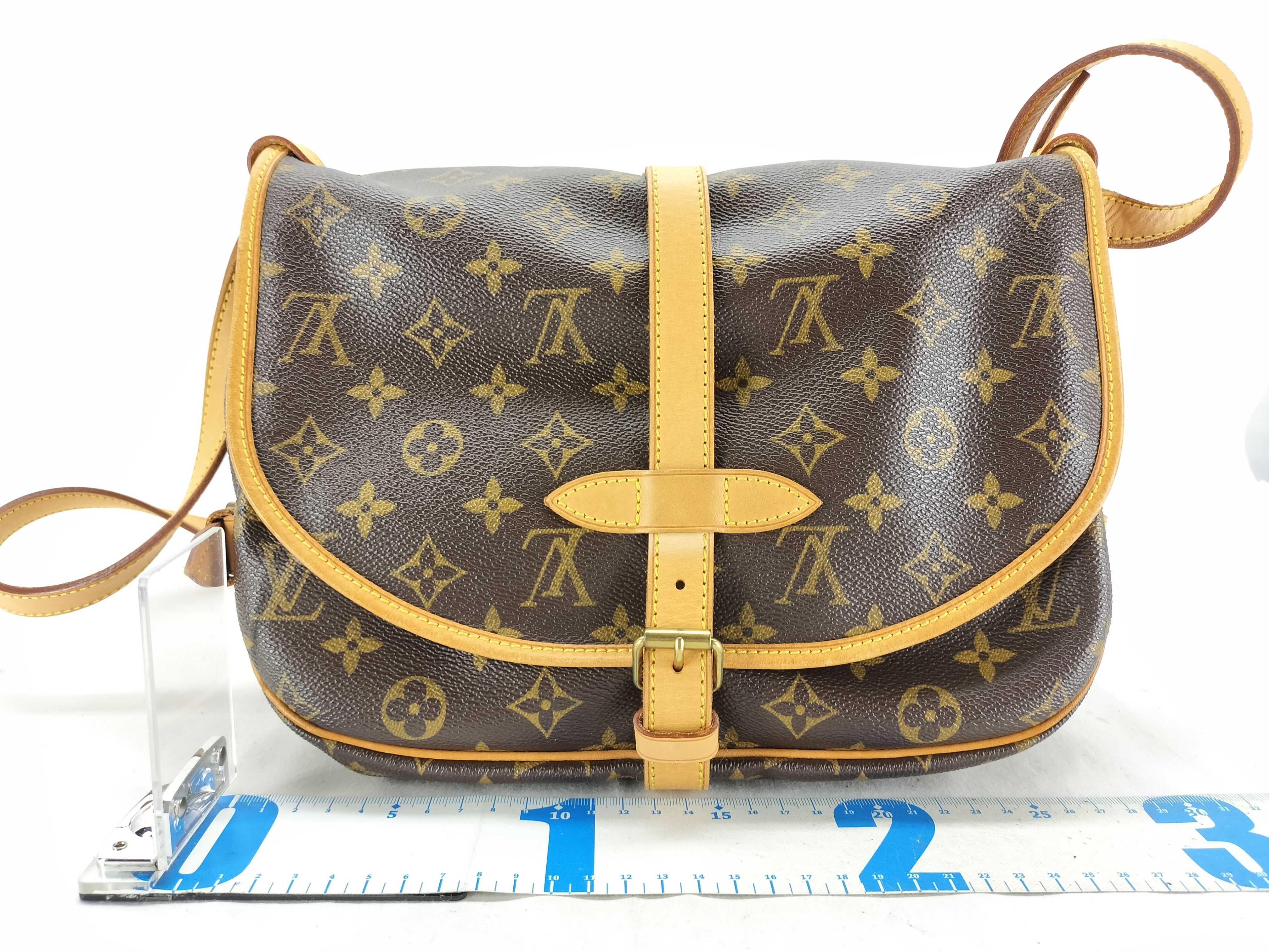 Monogram Saumur 30 M42256 MB0075 Brown Shoulder Bag — view 2