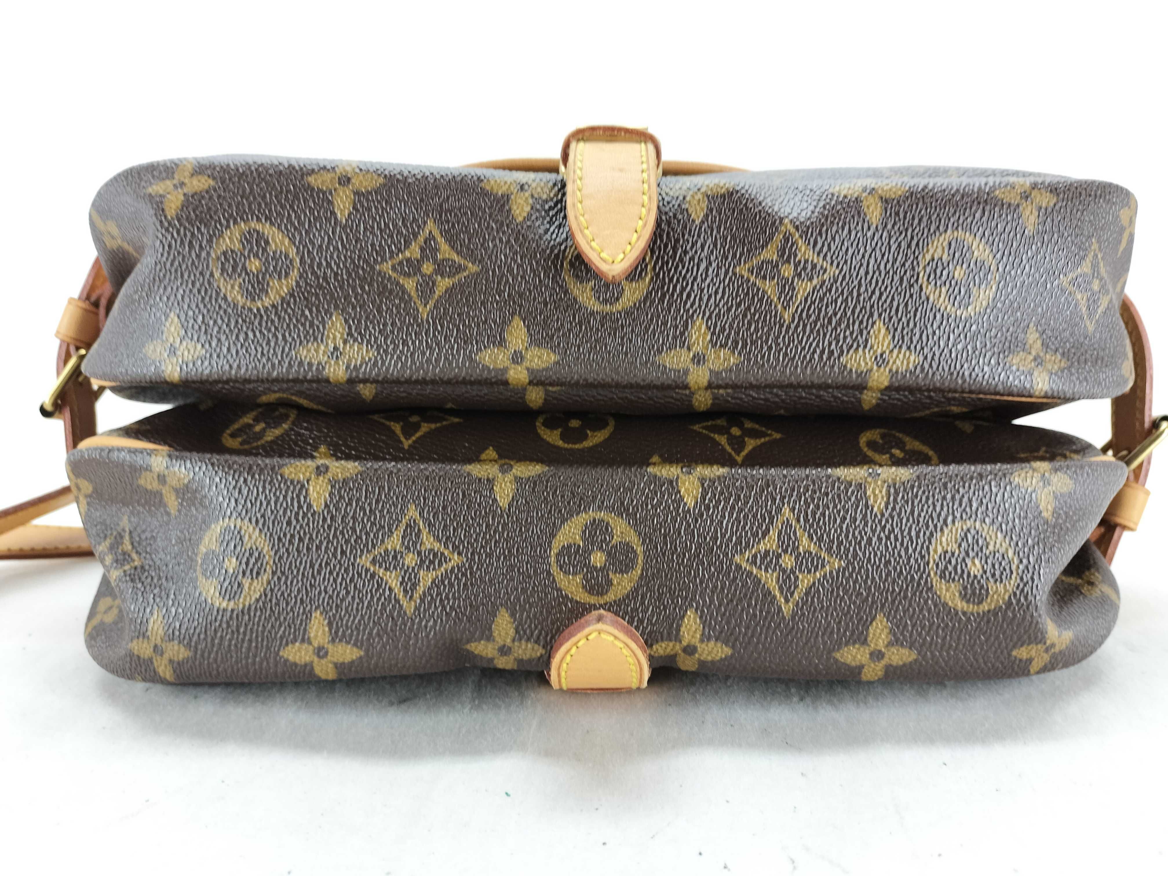 Monogram Saumur 30 M42256 MB0075 Brown Shoulder Bag — view 7
