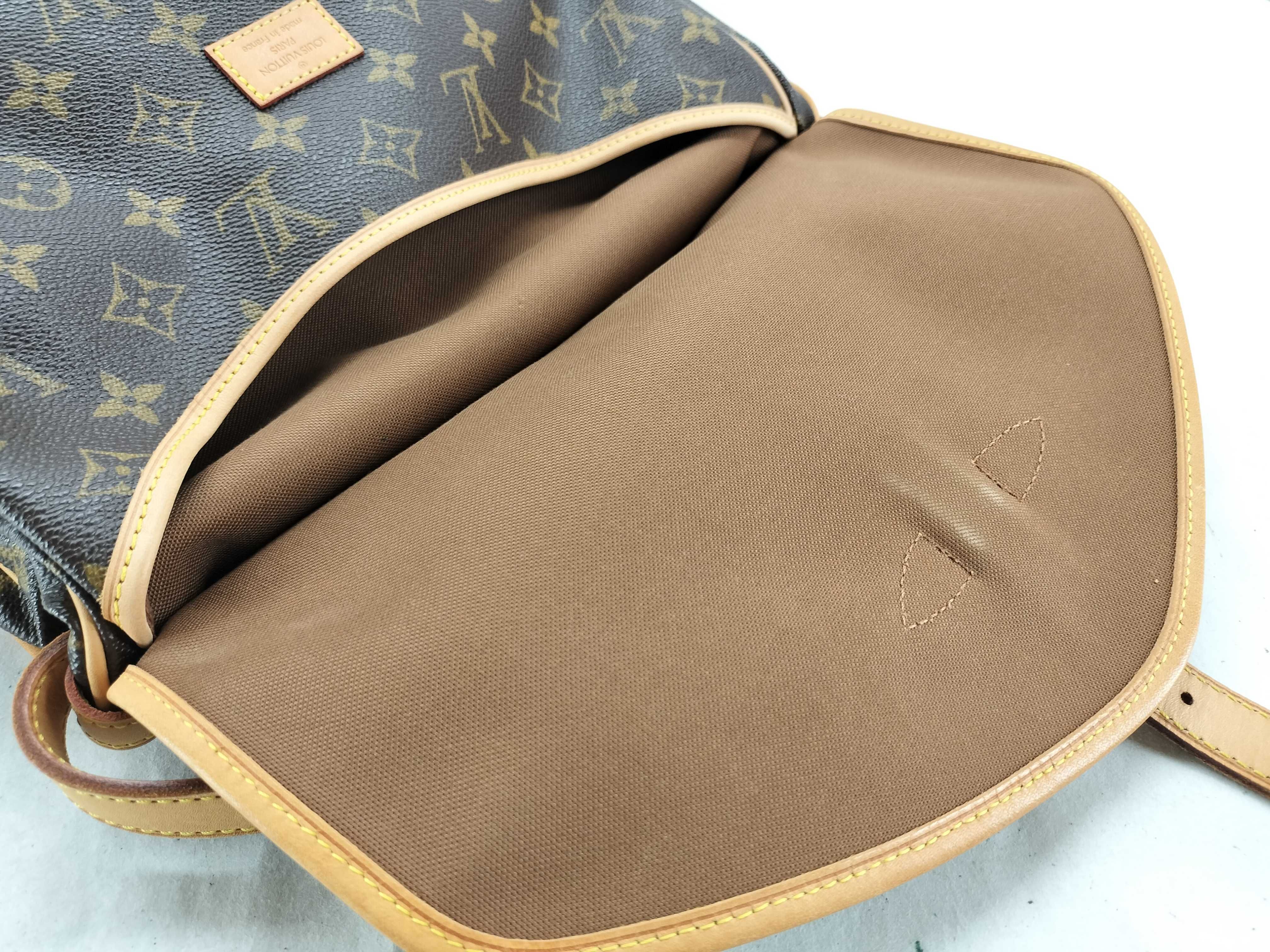 Monogram Saumur 30 M42256 MB0075 Brown Shoulder Bag — view 8