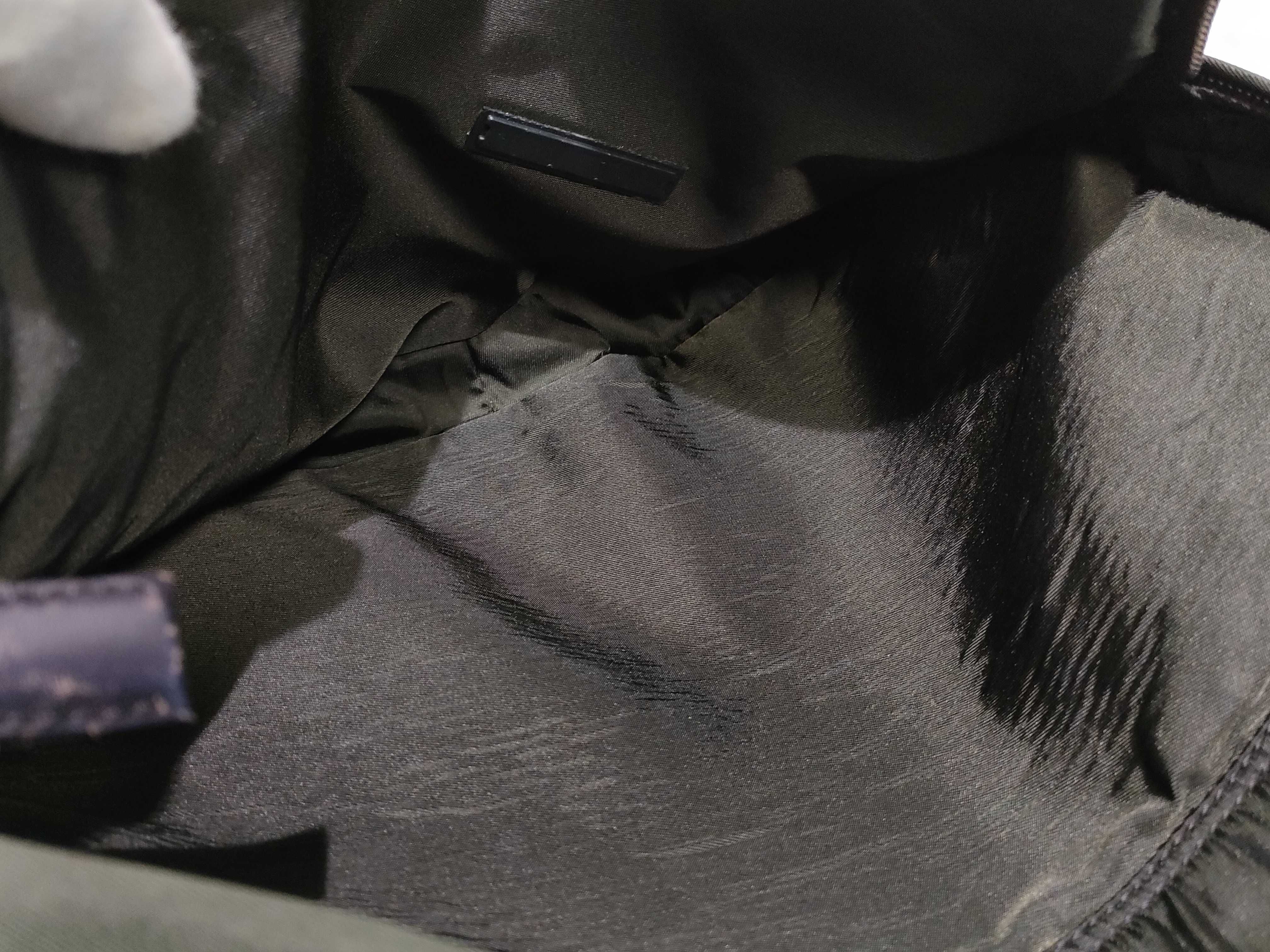Nylon Shoulder Bag with Triangle Logo — view 13
