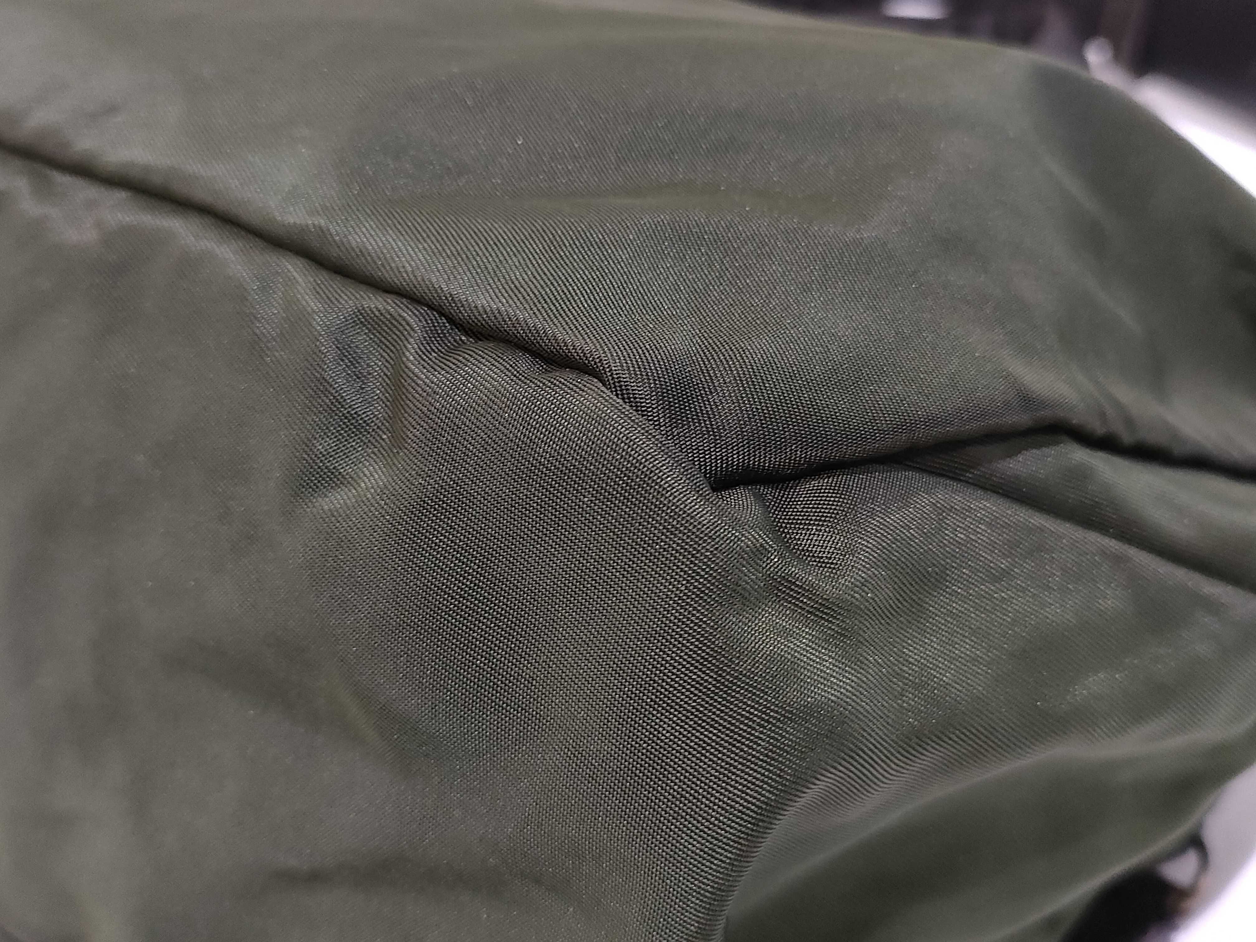 Nylon Shoulder Bag with Triangle Logo — view 6