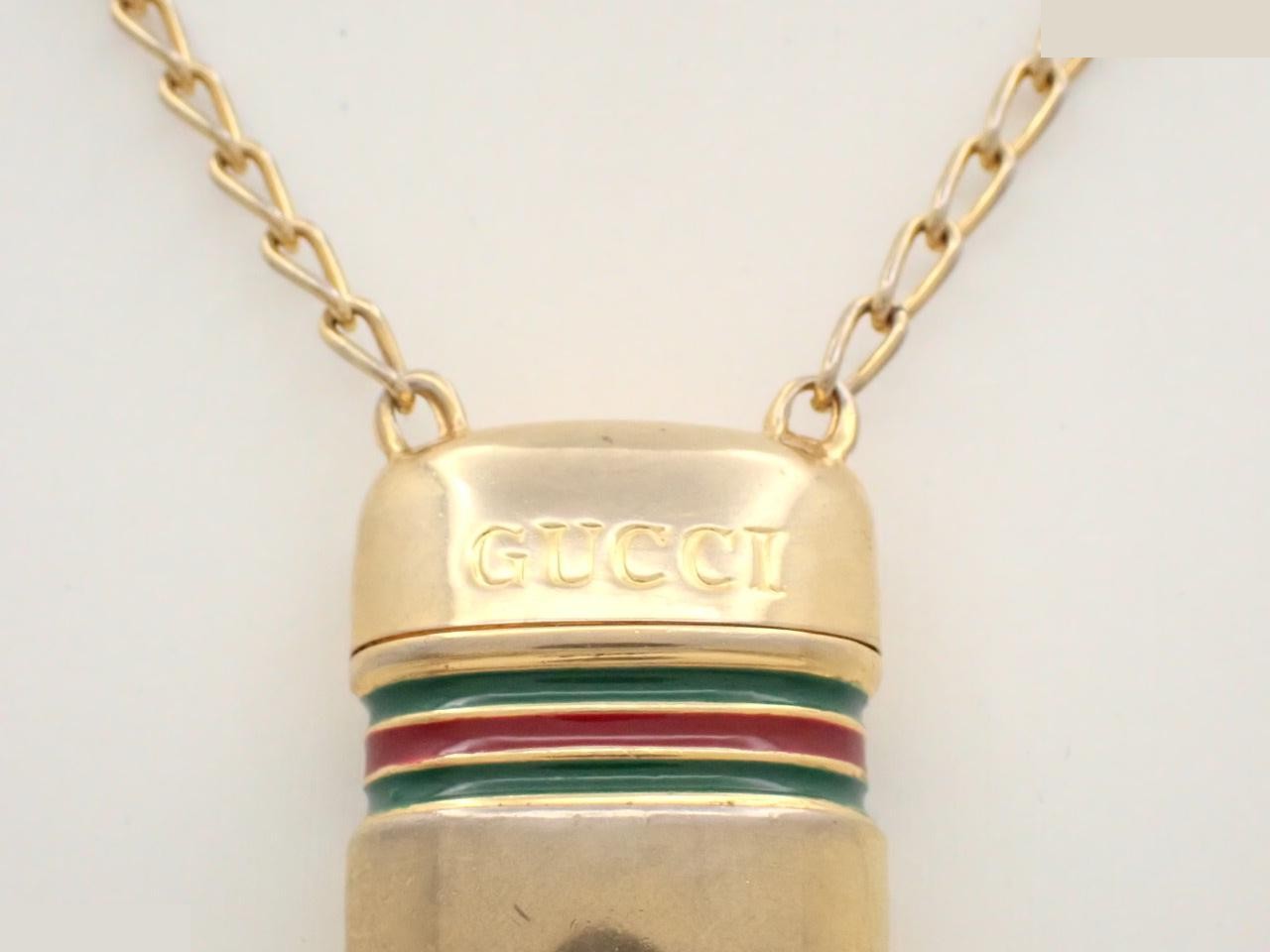 pill case long necklace, neck circumference approximately 84cm — view 2