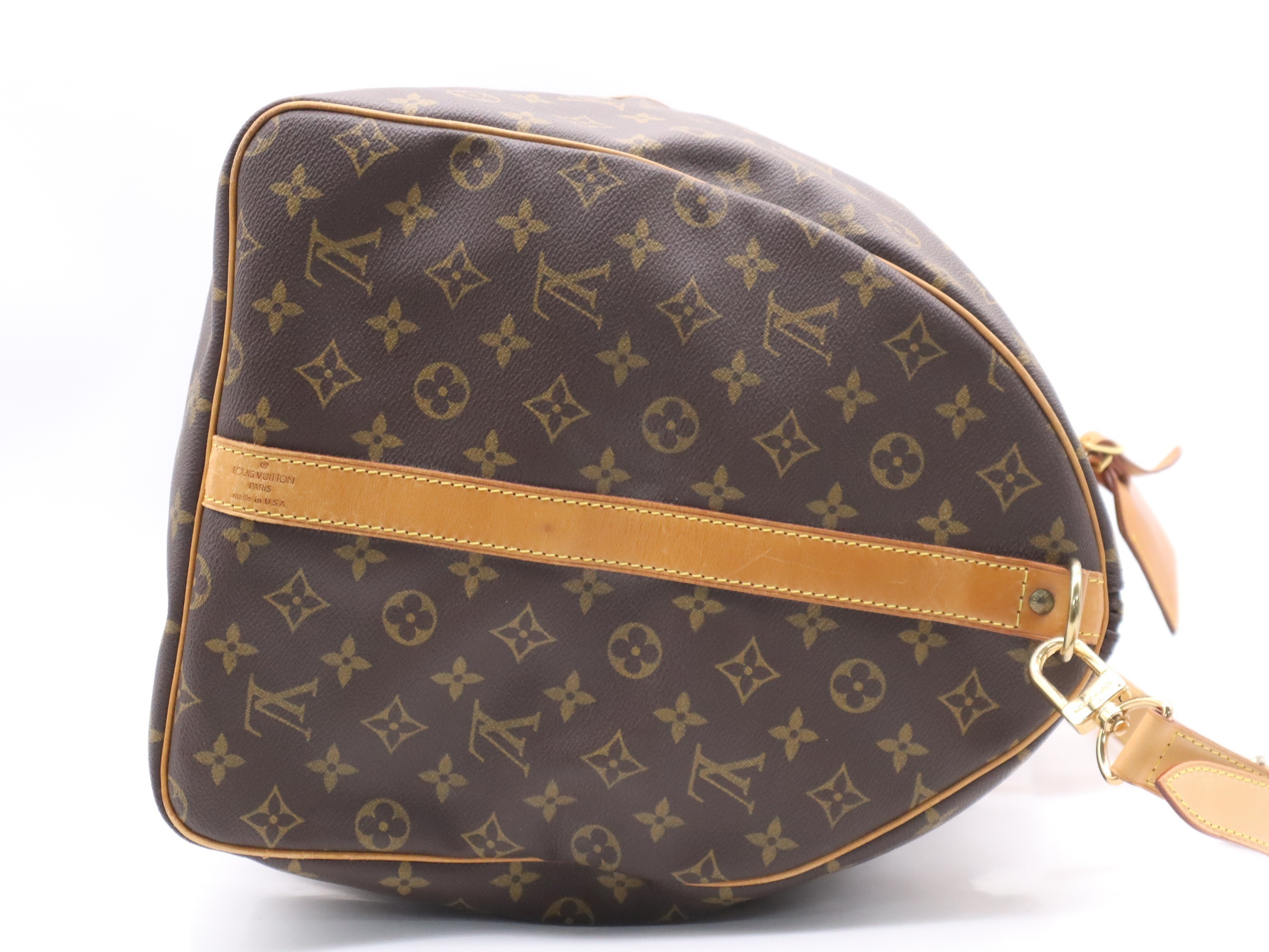 Keepall Bandouliere 60: Shoulder strap, padlock, 2 keys, name tag. — view 5