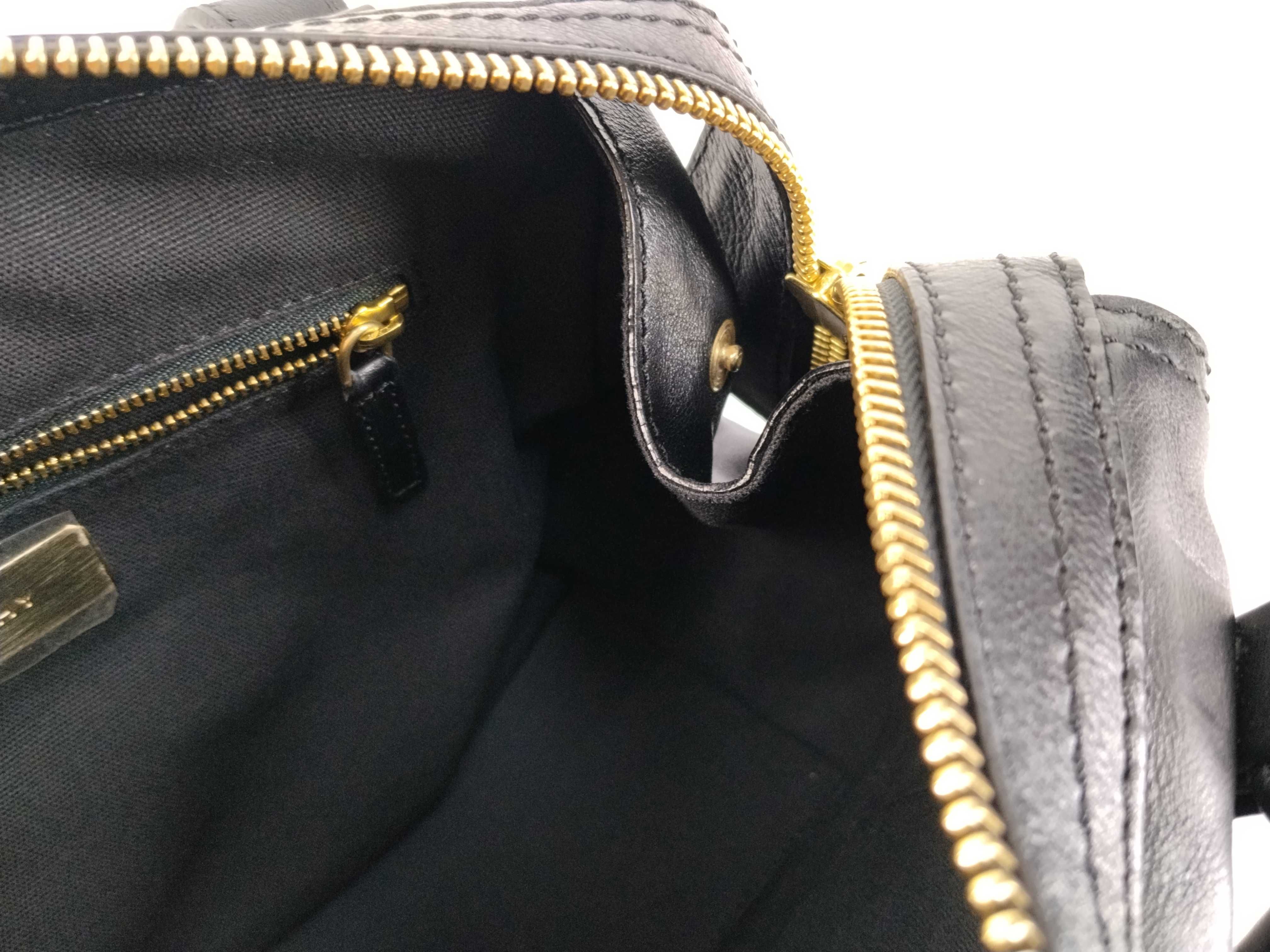 Leather Black Handbag — view 11