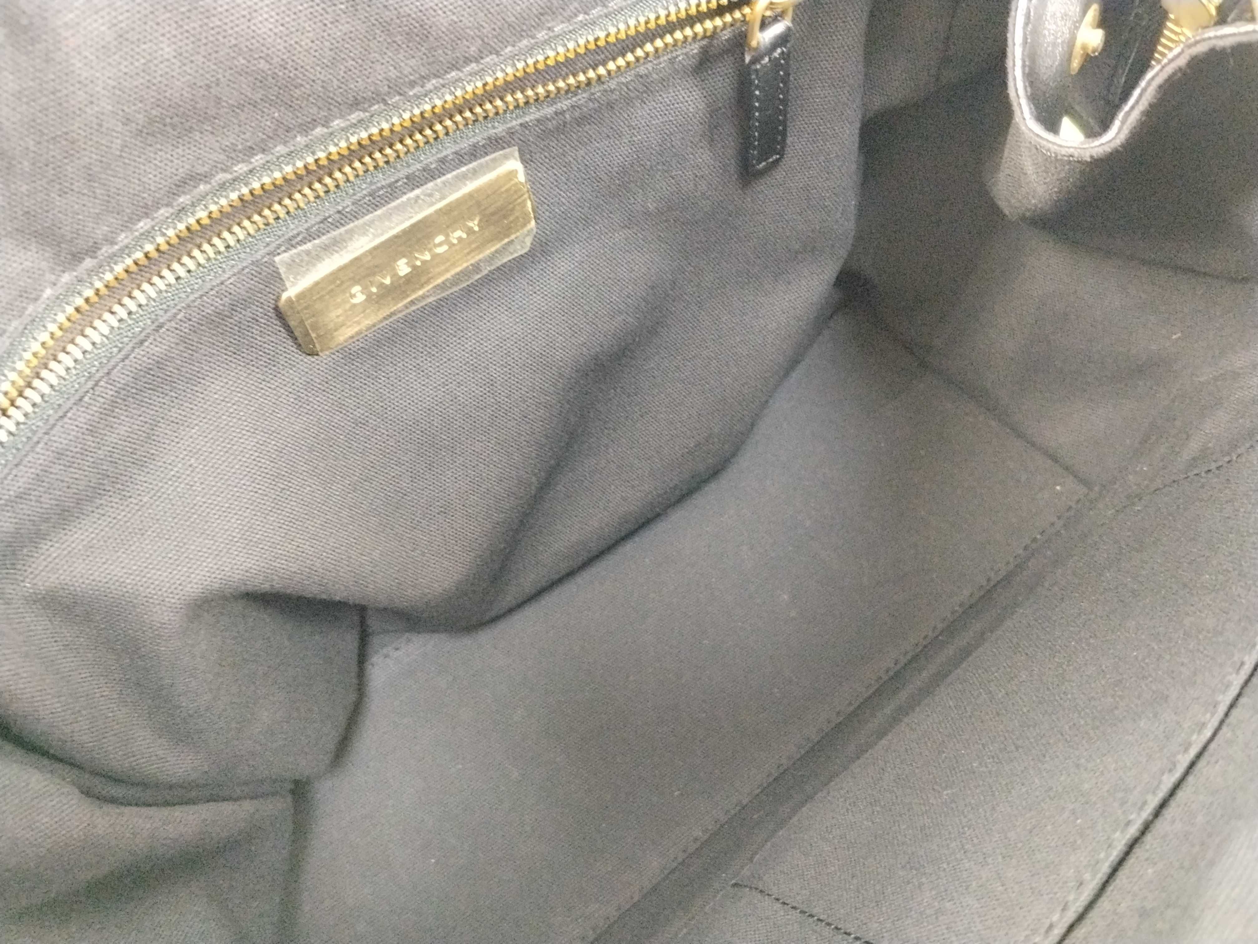 Leather Black Handbag — view 12