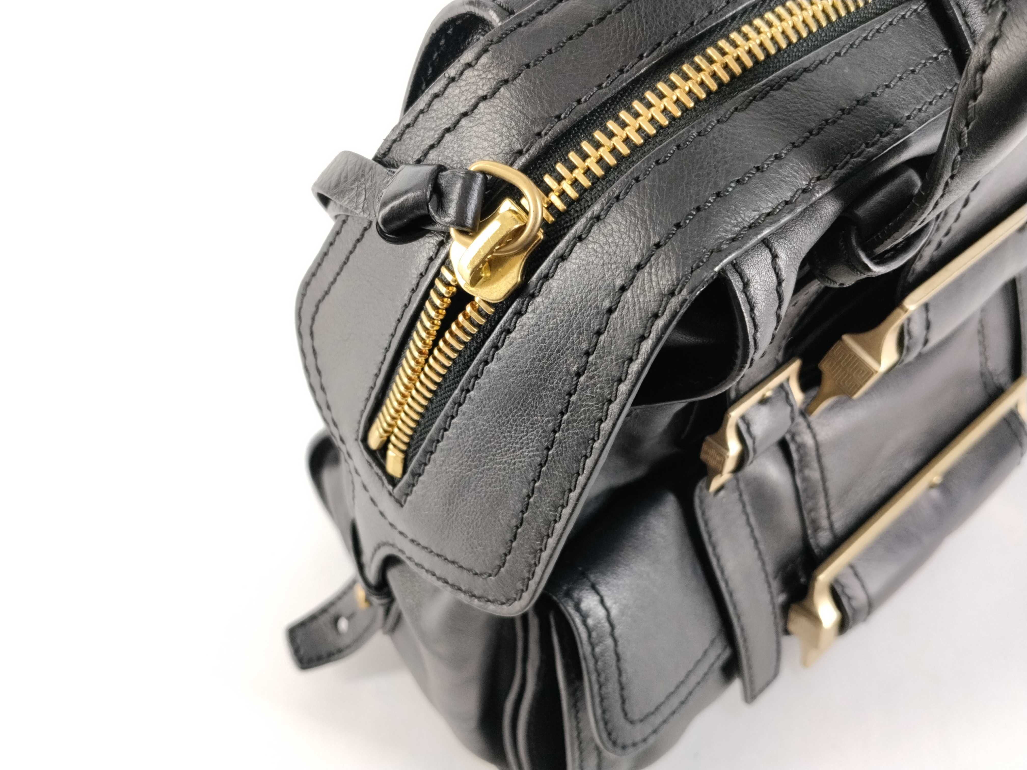Leather Black Handbag — view 9