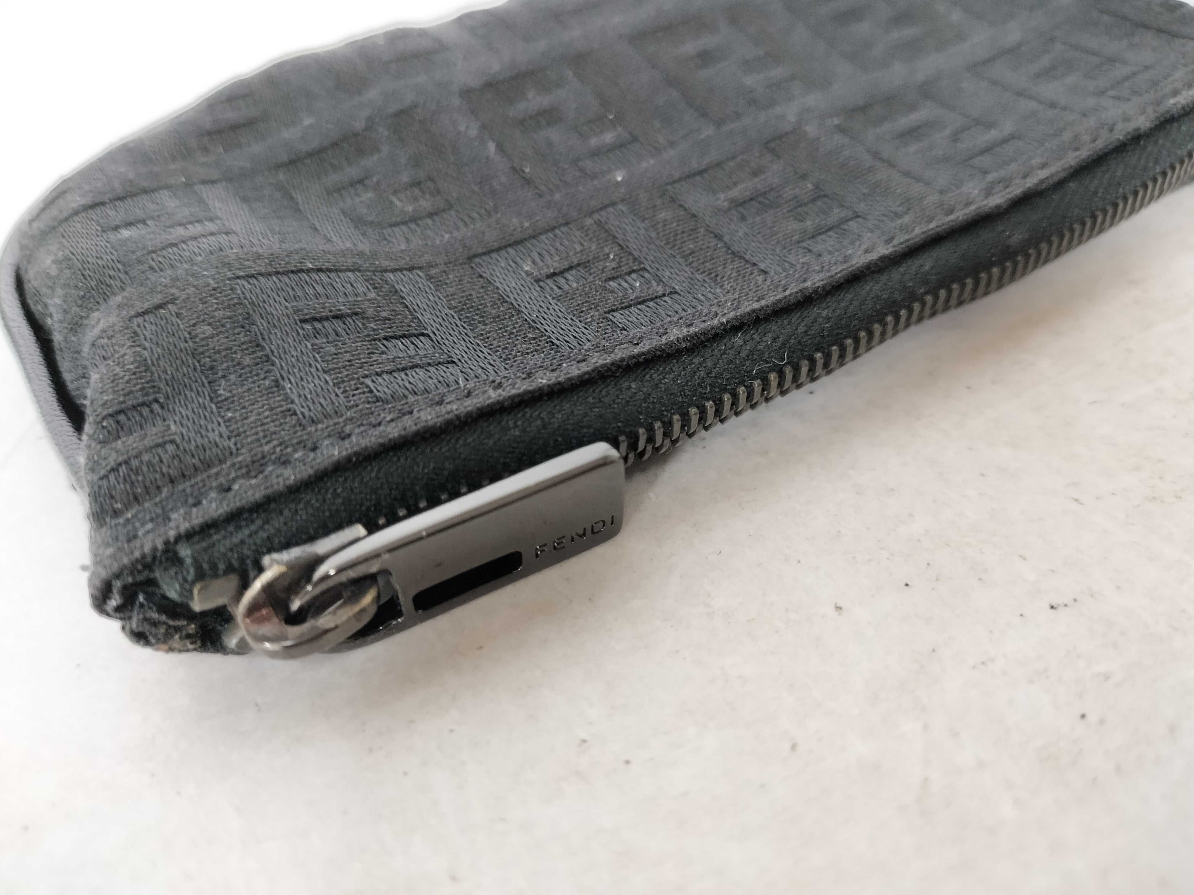 Zucca pattern coin case, Zucca black coin case — view 4