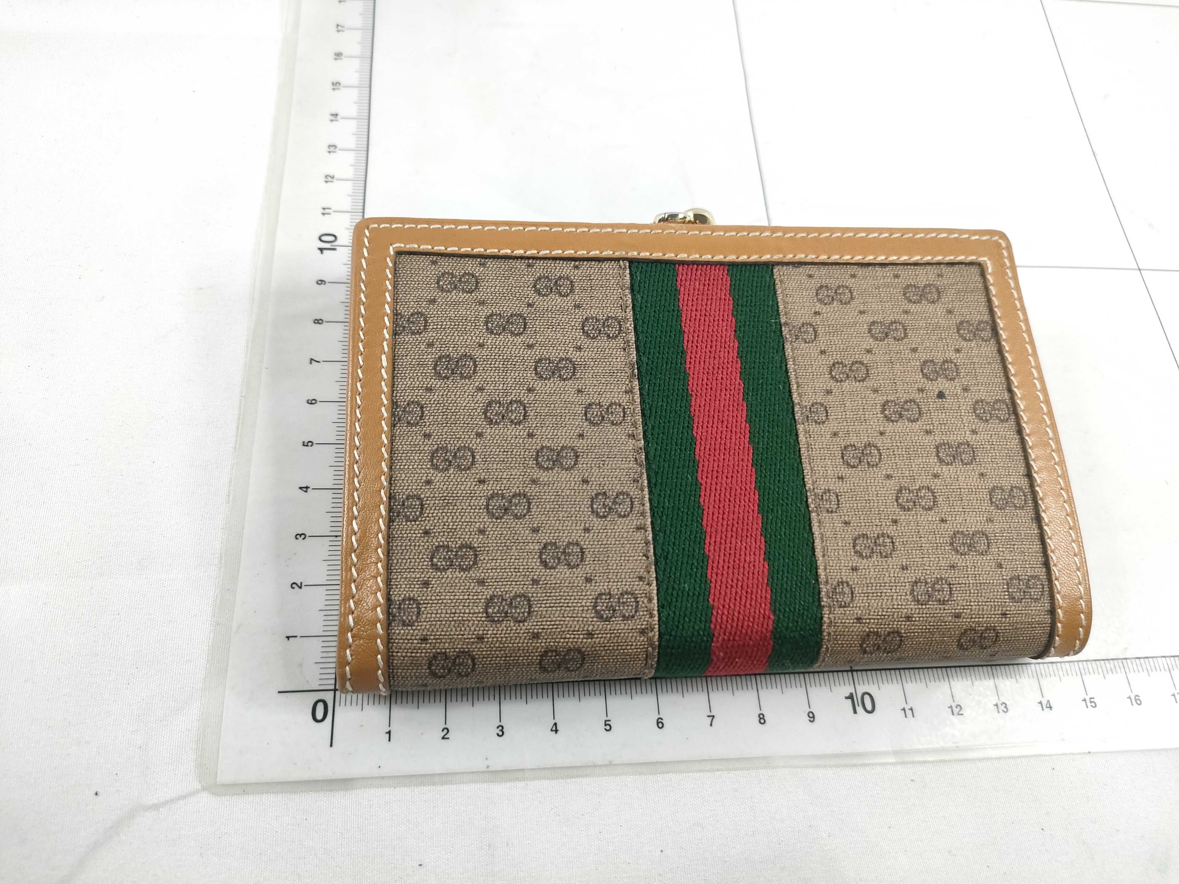 GG Sherry Line Clasp Folding Wallet — view 2