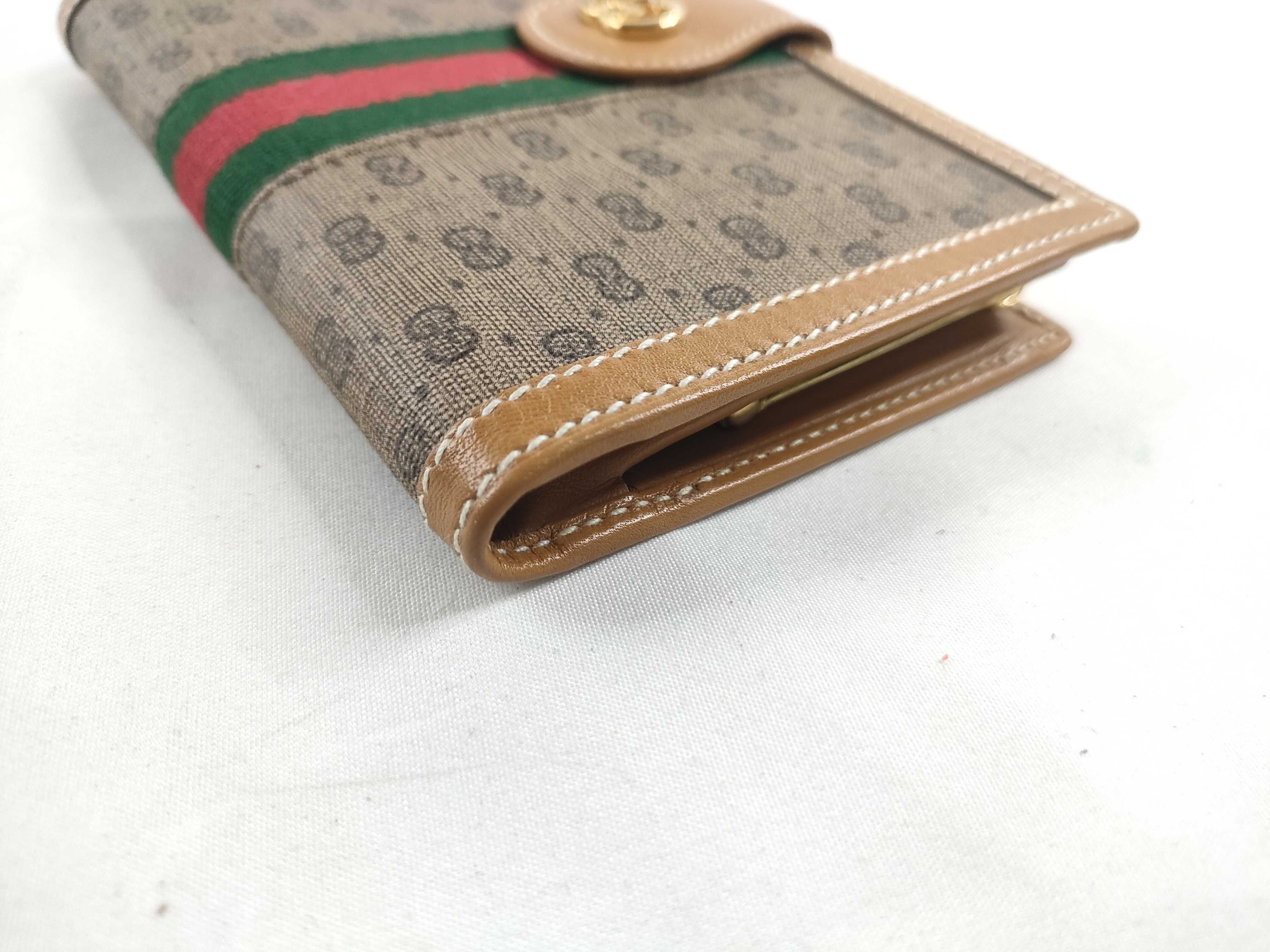 GG Sherry Line Clasp Folding Wallet — view 3