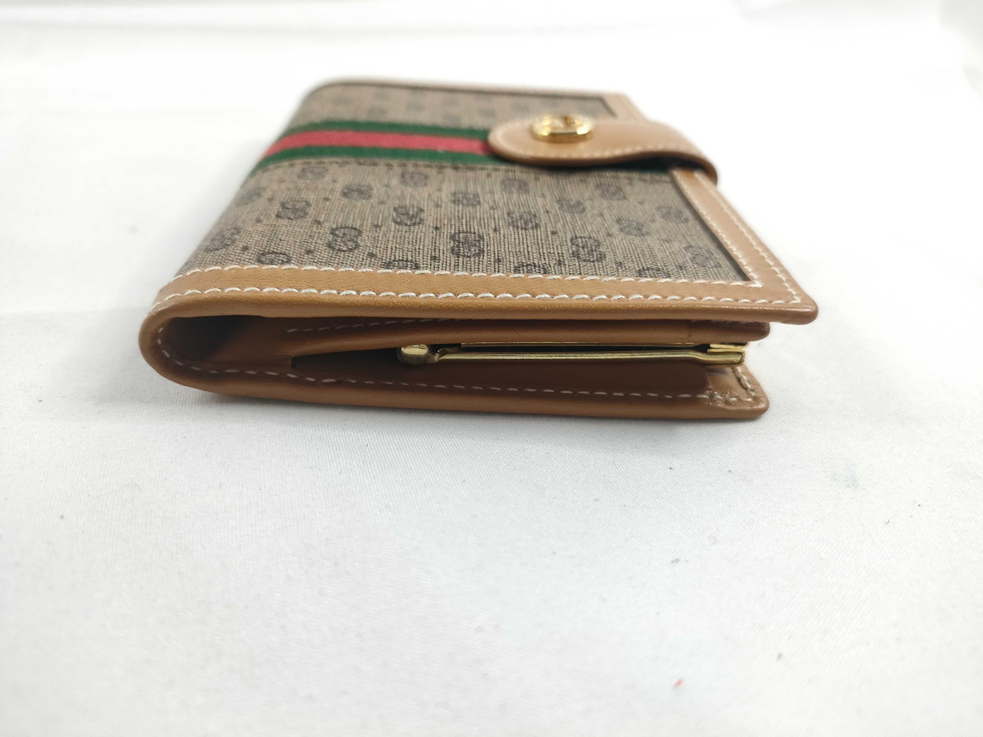 GG Sherry Line Clasp Folding Wallet — view 7