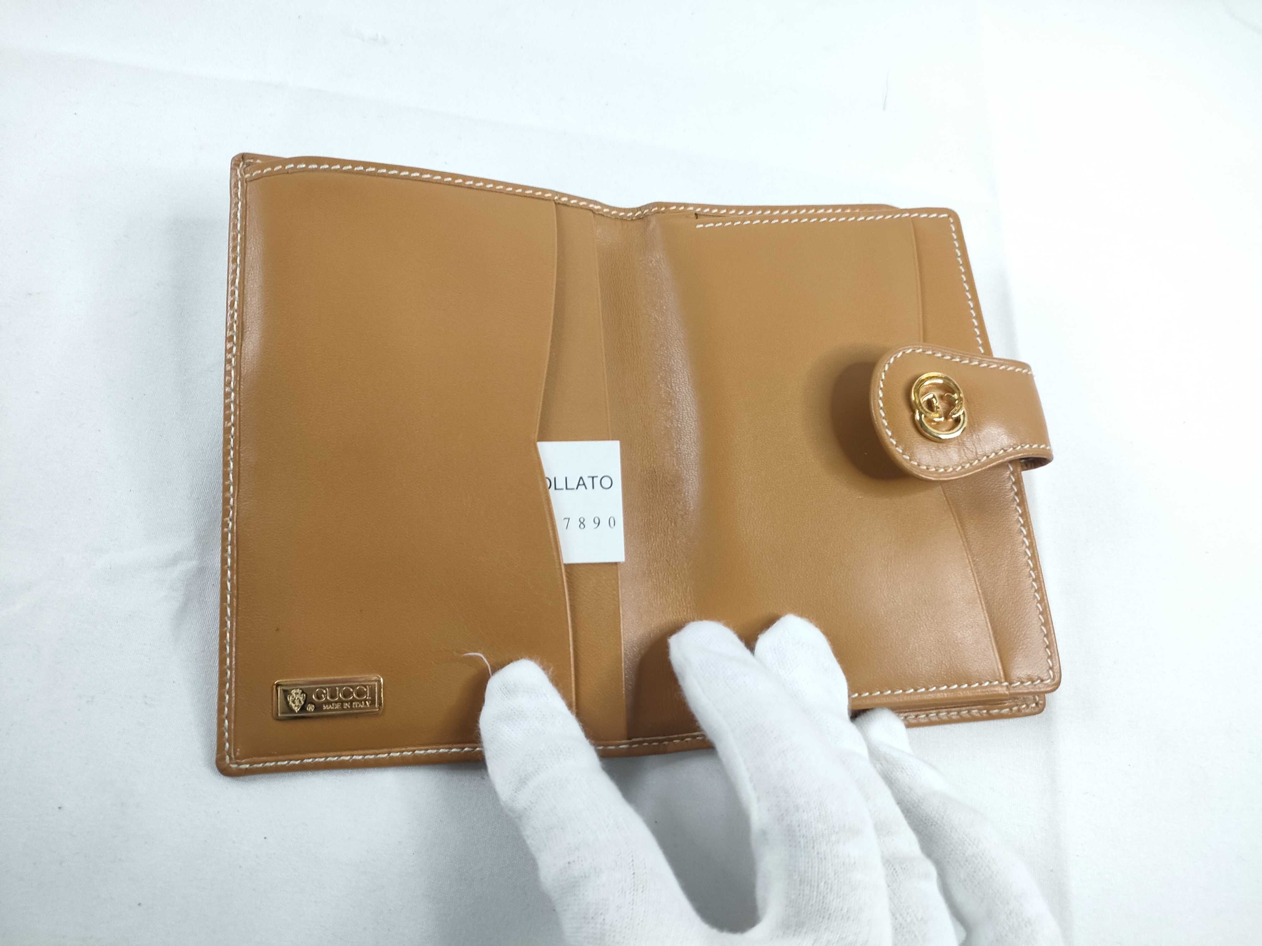 GG Sherry Line Clasp Folding Wallet — view 8