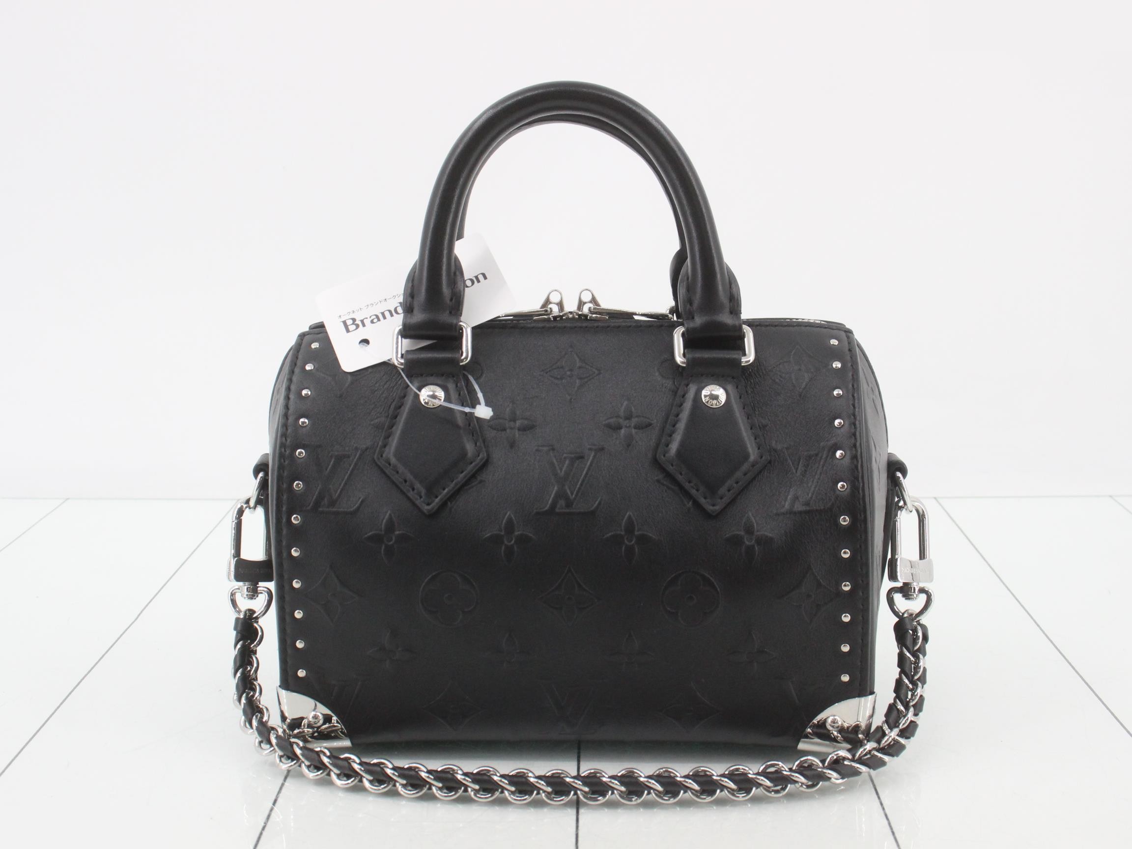 Monogram Saga Speedy Trunk 20 M27921 Black — view 2