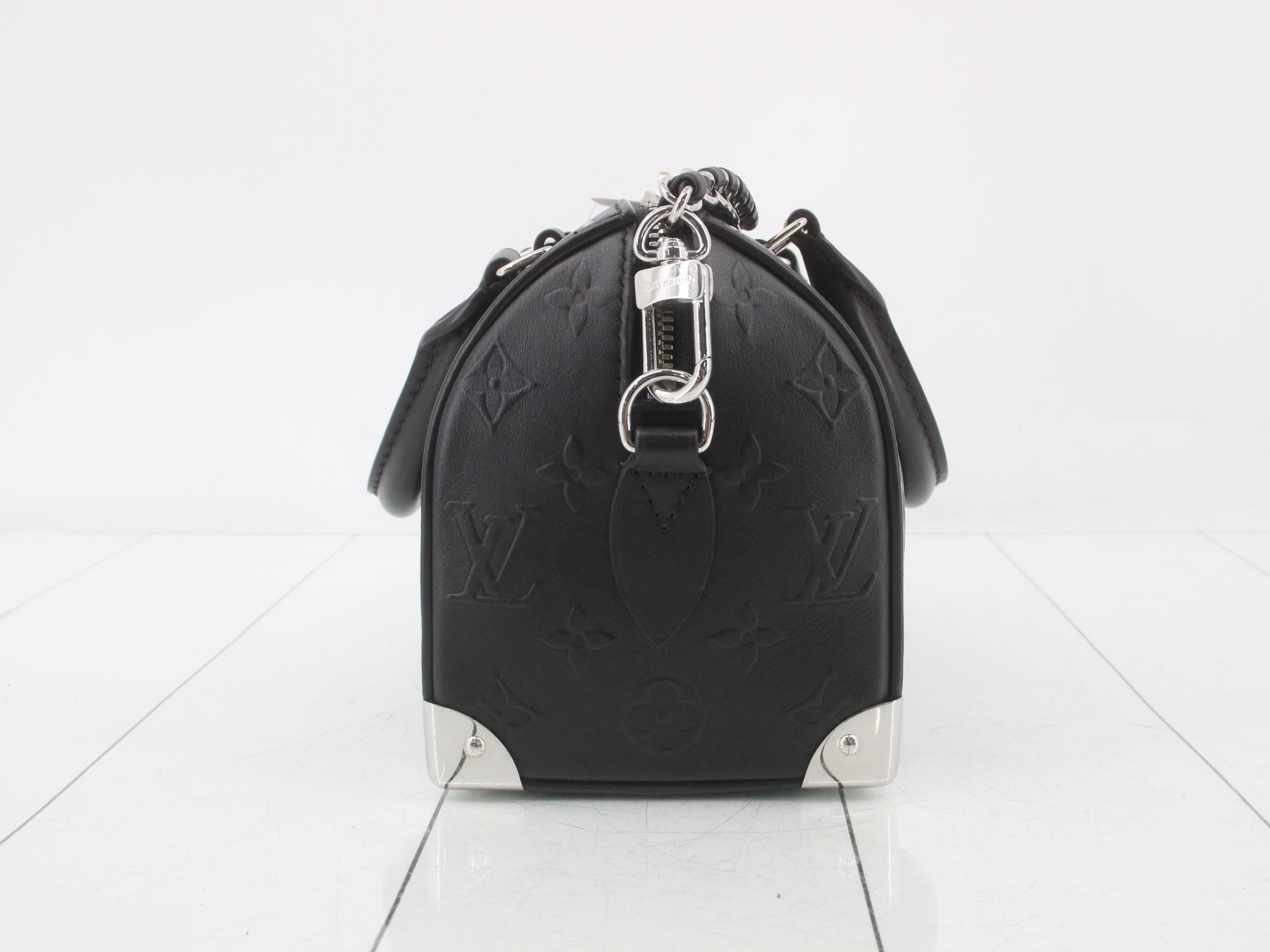 Monogram Saga Speedy Trunk 20 M27921 Black — view 4