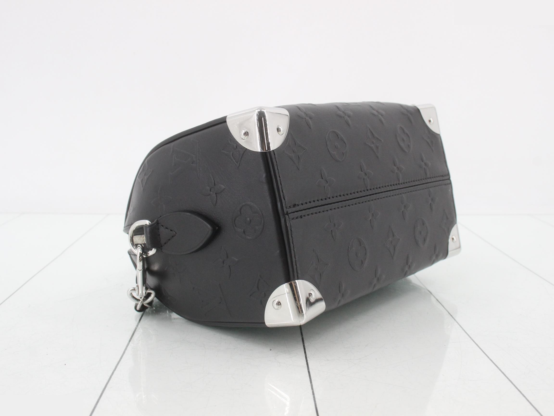 Monogram Saga Speedy Trunk 20 M27921 Black — view 5
