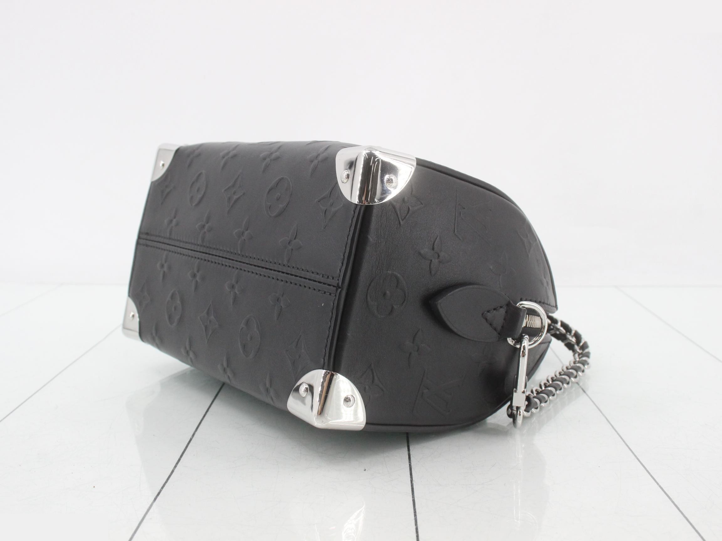Monogram Saga Speedy Trunk 20 M27921 Black — view 6