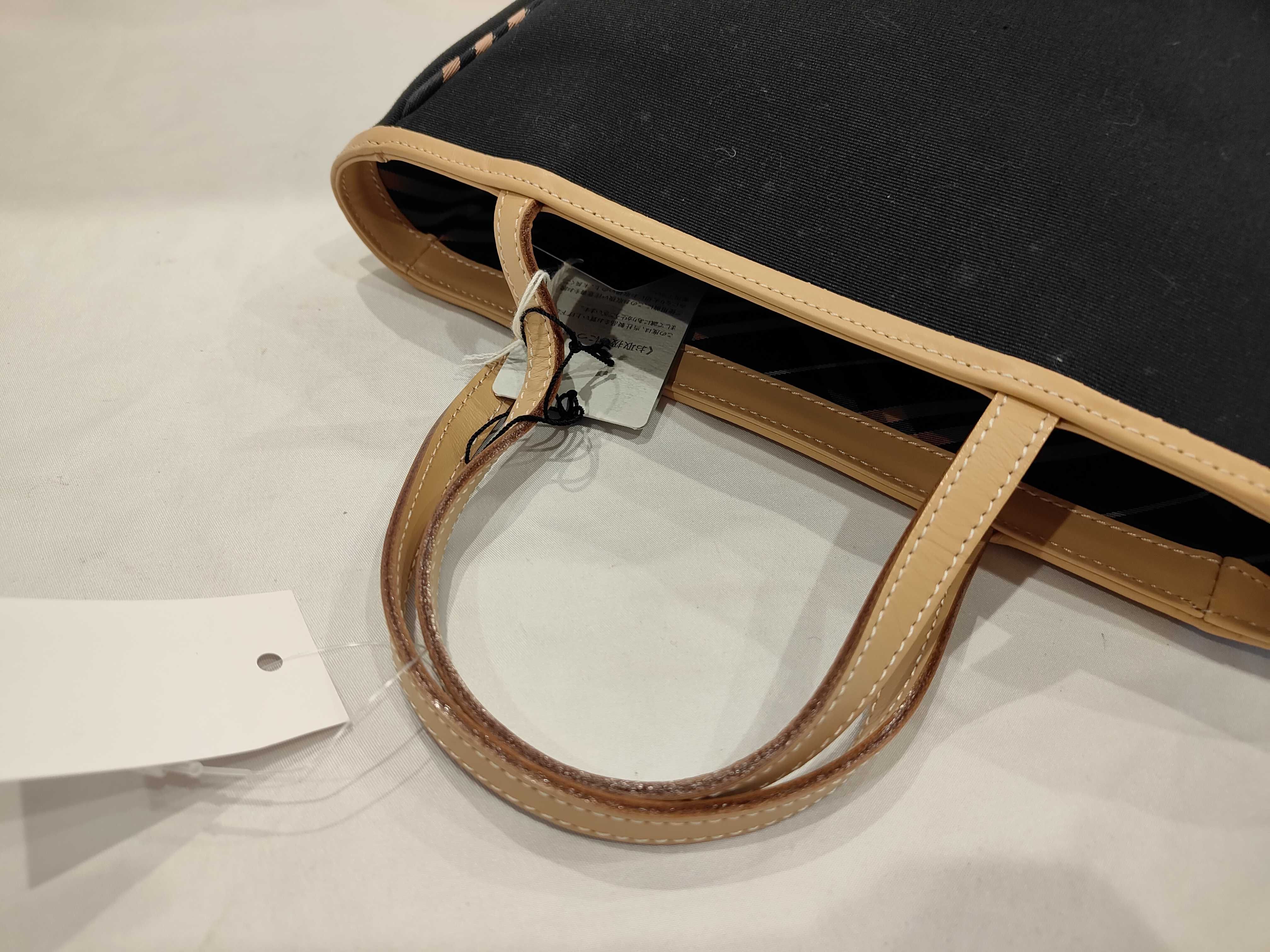Blue Label Black Hand Tote Bag — view 6