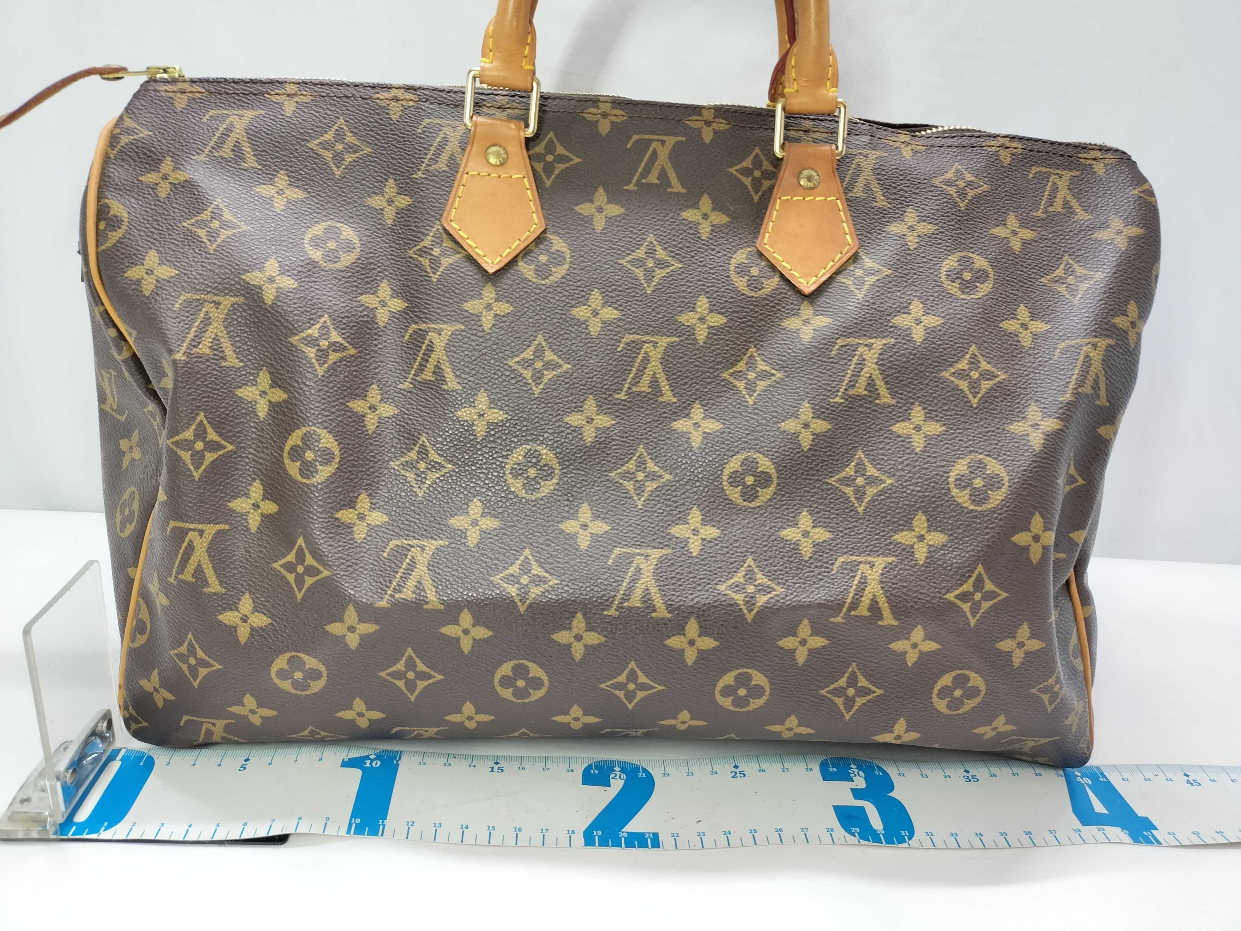 Monogram Speedy 40 M41522 MB0010 Brown Handbag — view 2