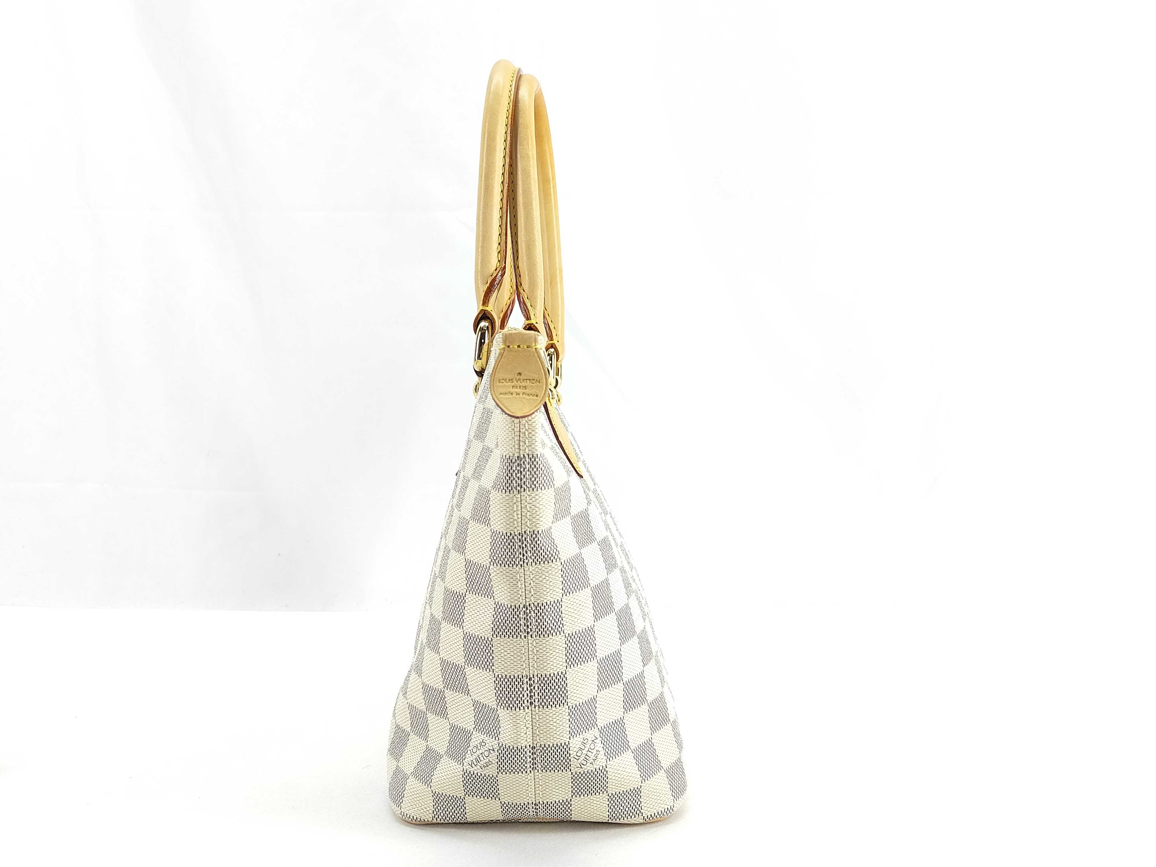 Damier Azur Saleya PM Tote Bag N51186 (Serial Number Unknown) — view 3