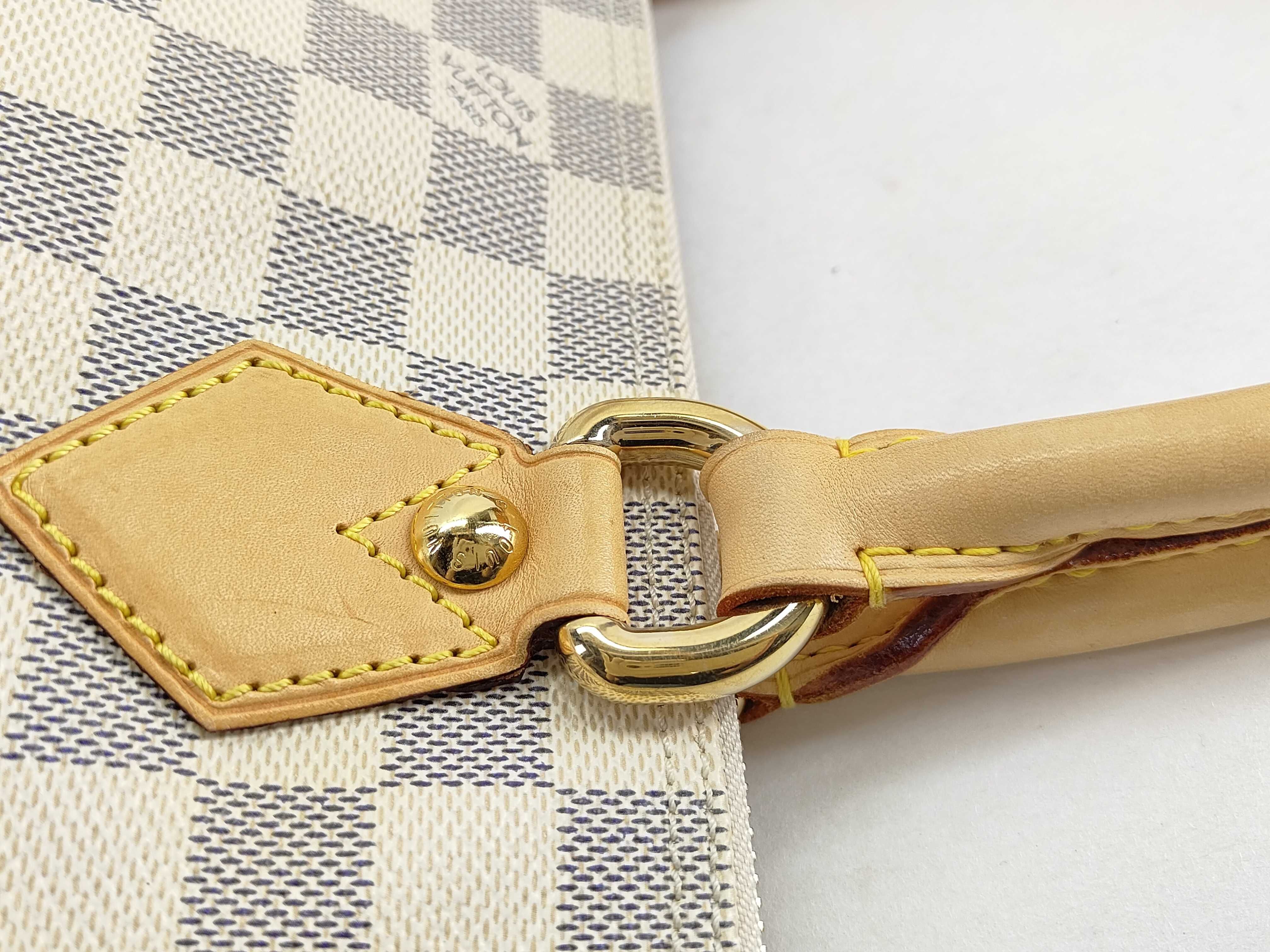 Damier Azur Saleya PM Tote Bag N51186 (Serial Number Unknown) — view 6
