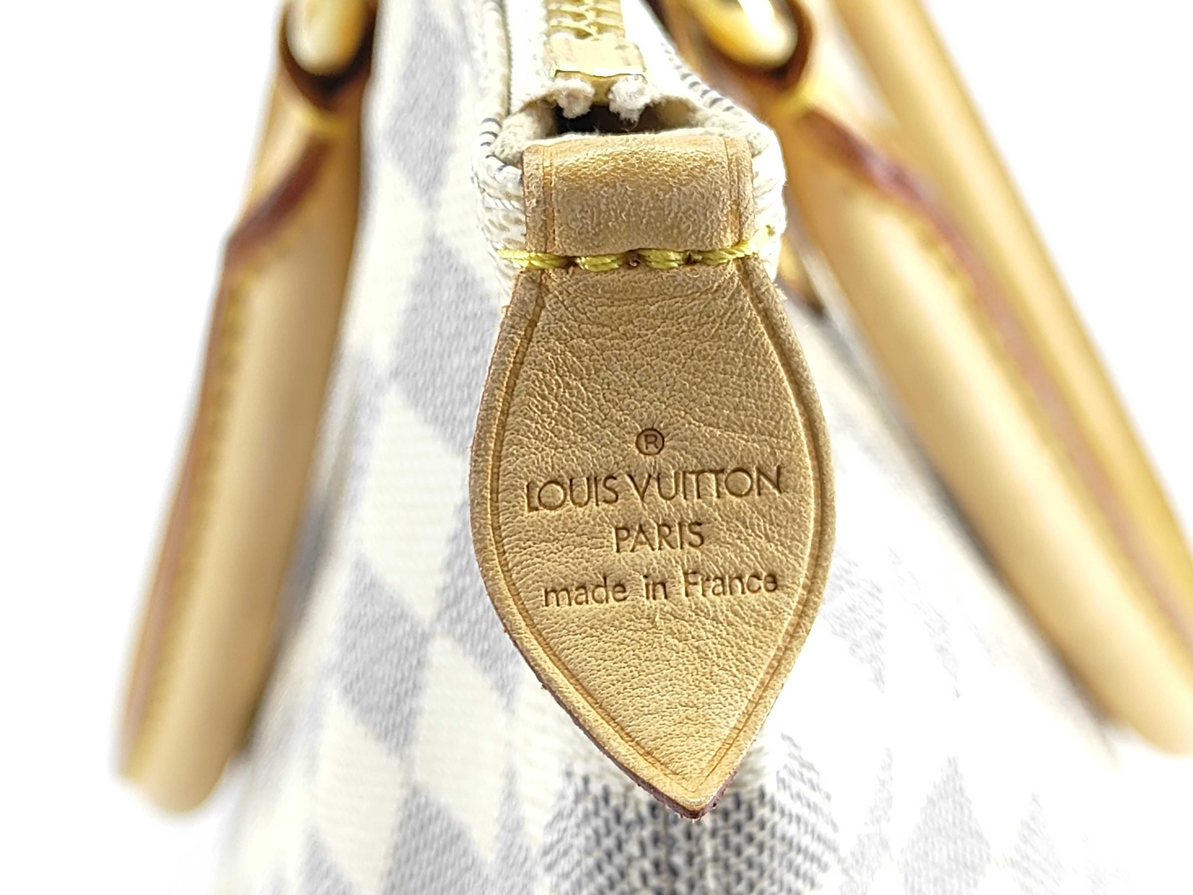 Damier Azur Saleya PM Tote Bag N51186 (Serial Number Unknown) — view 10